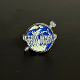 Screw World Graphic Pin GITD (Multiple Colors)