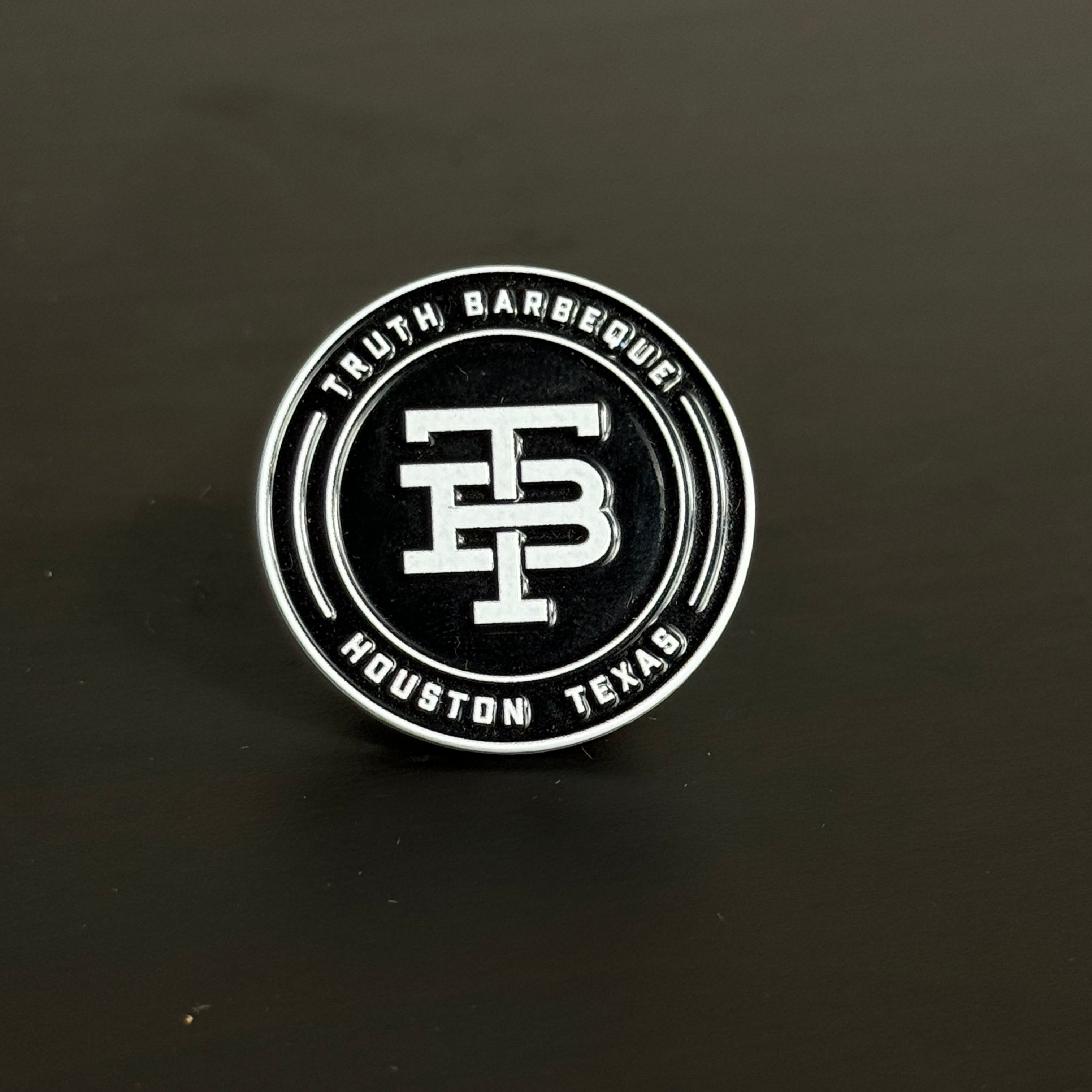 Truth Barbeque Coin Pin