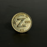 Fitted ZE Coin Pin (Multiple Colors)