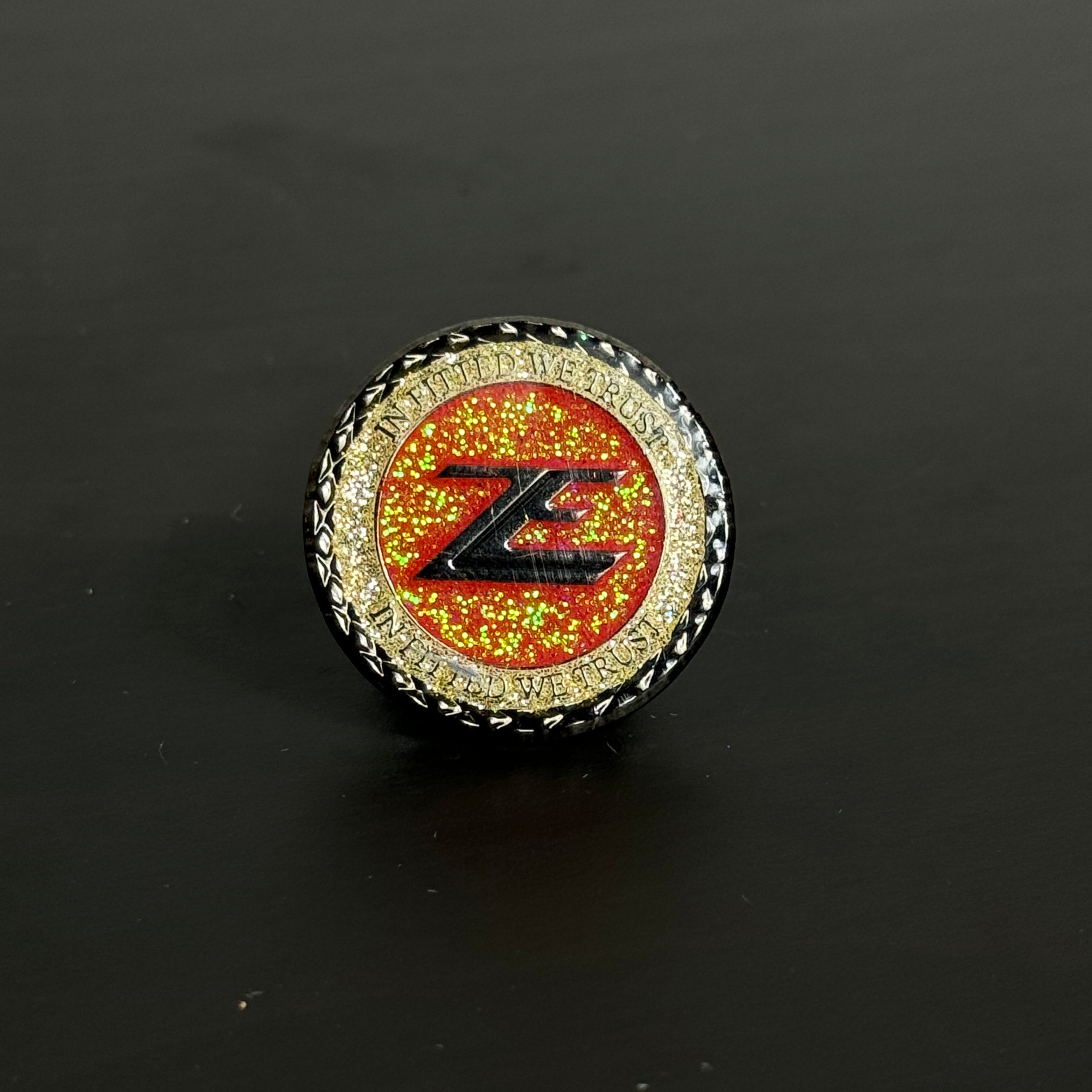 Fitted ZE Coin Pin (Multiple Colors)