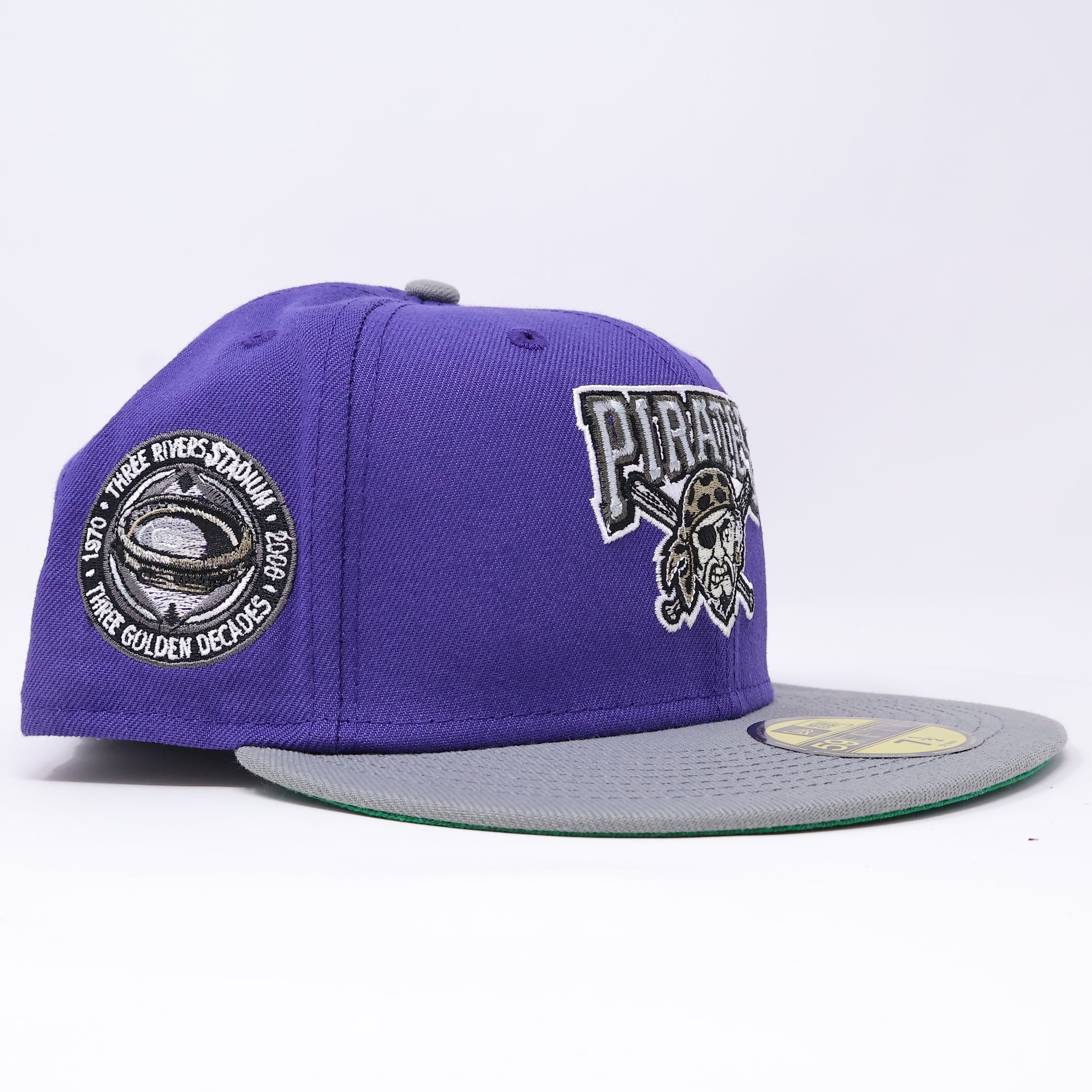 NWT 1/2 Purple Pittsburgh Pirates 30th Anniversary 59FIFTY New Era Fitted Hat Cap