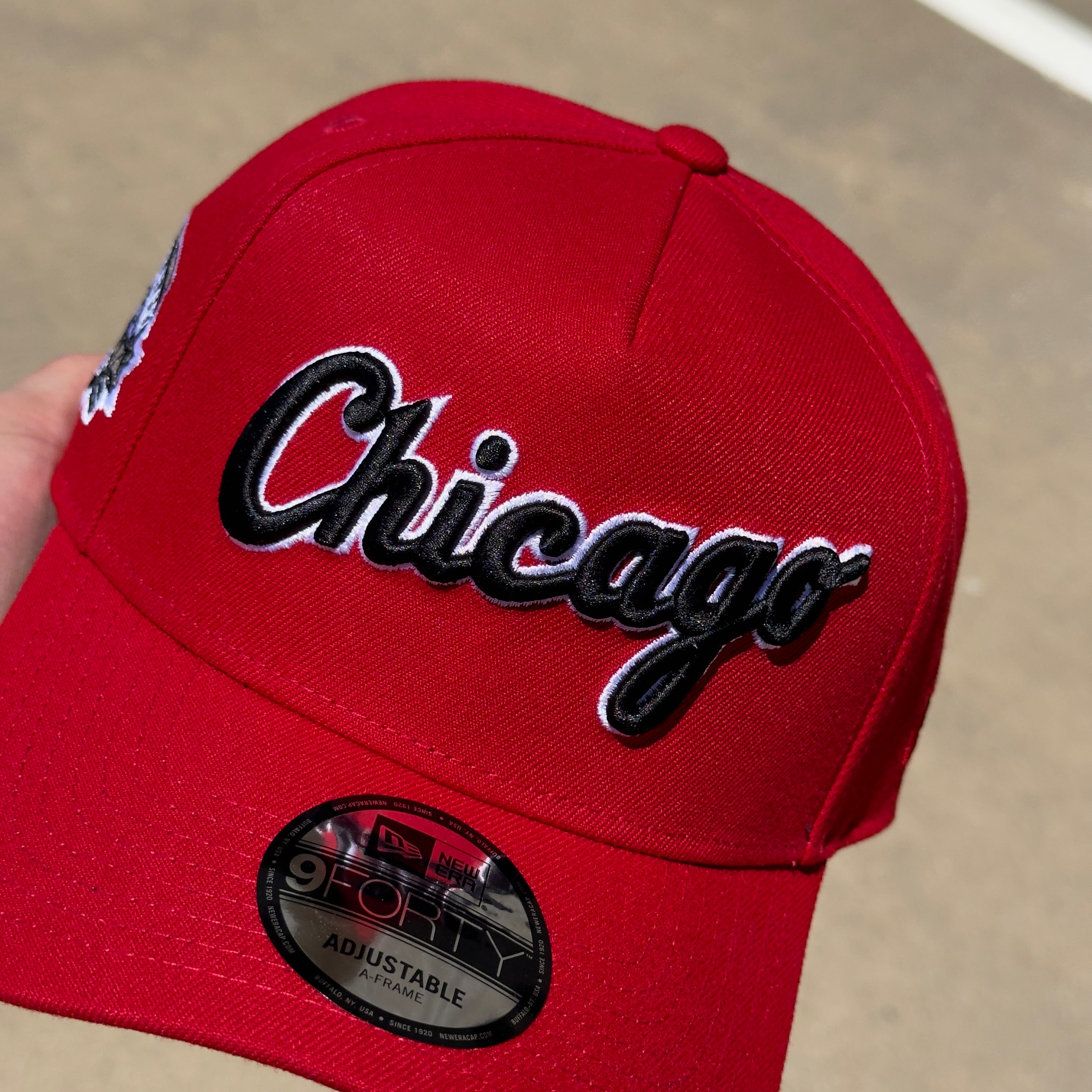 NEW Red Chicago White Sox Comiskey Park New Era 9Fifty Adjustable One Size A-Frame