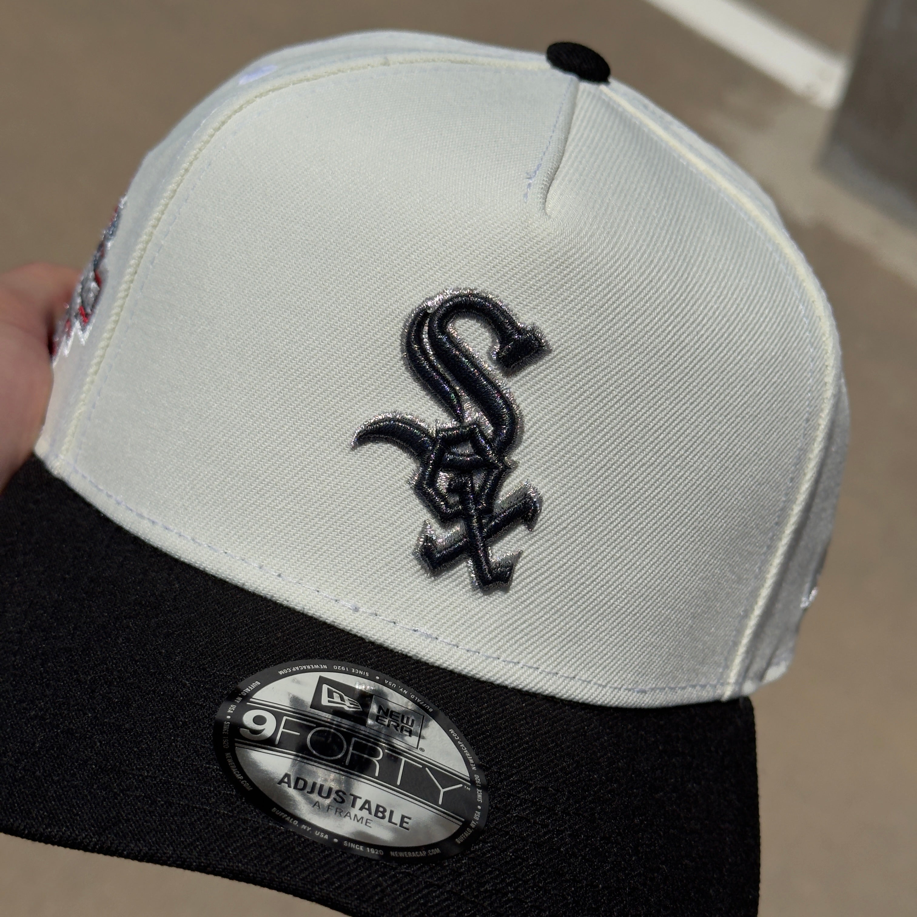 NEW Chrome Chicago White Sox All Star Game 2003 New Era 9Fifty Adjustable One Size A-Frame