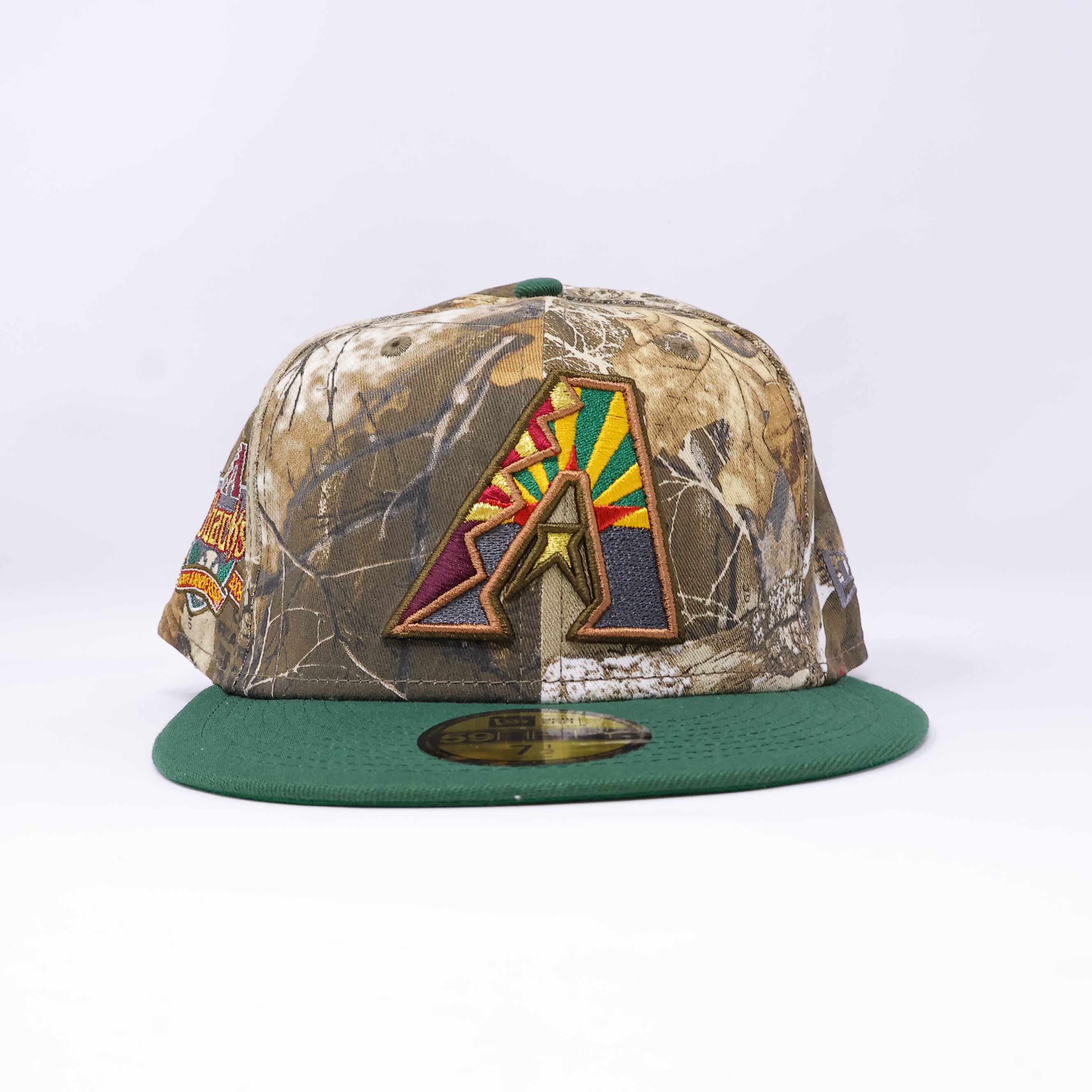 NWT 1/2 Realtree Arizona Diamondbacks 10th Anniversary 59FIFTY New Era Fitted Hat Cap