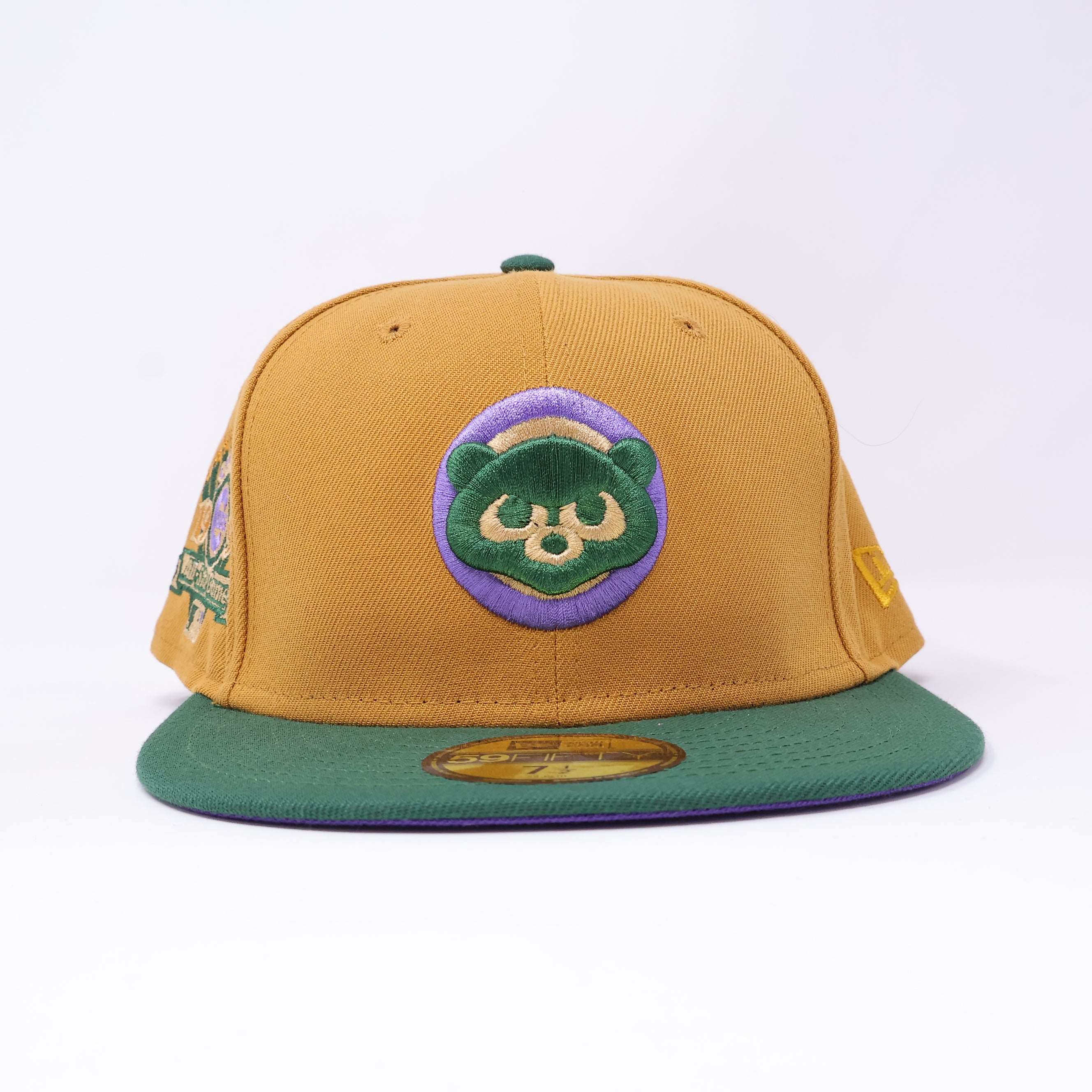 NWT 1/2 Brown Chicago Cubs 1990 All Star Game 59FIFTY New Era Fitted Hat Cap