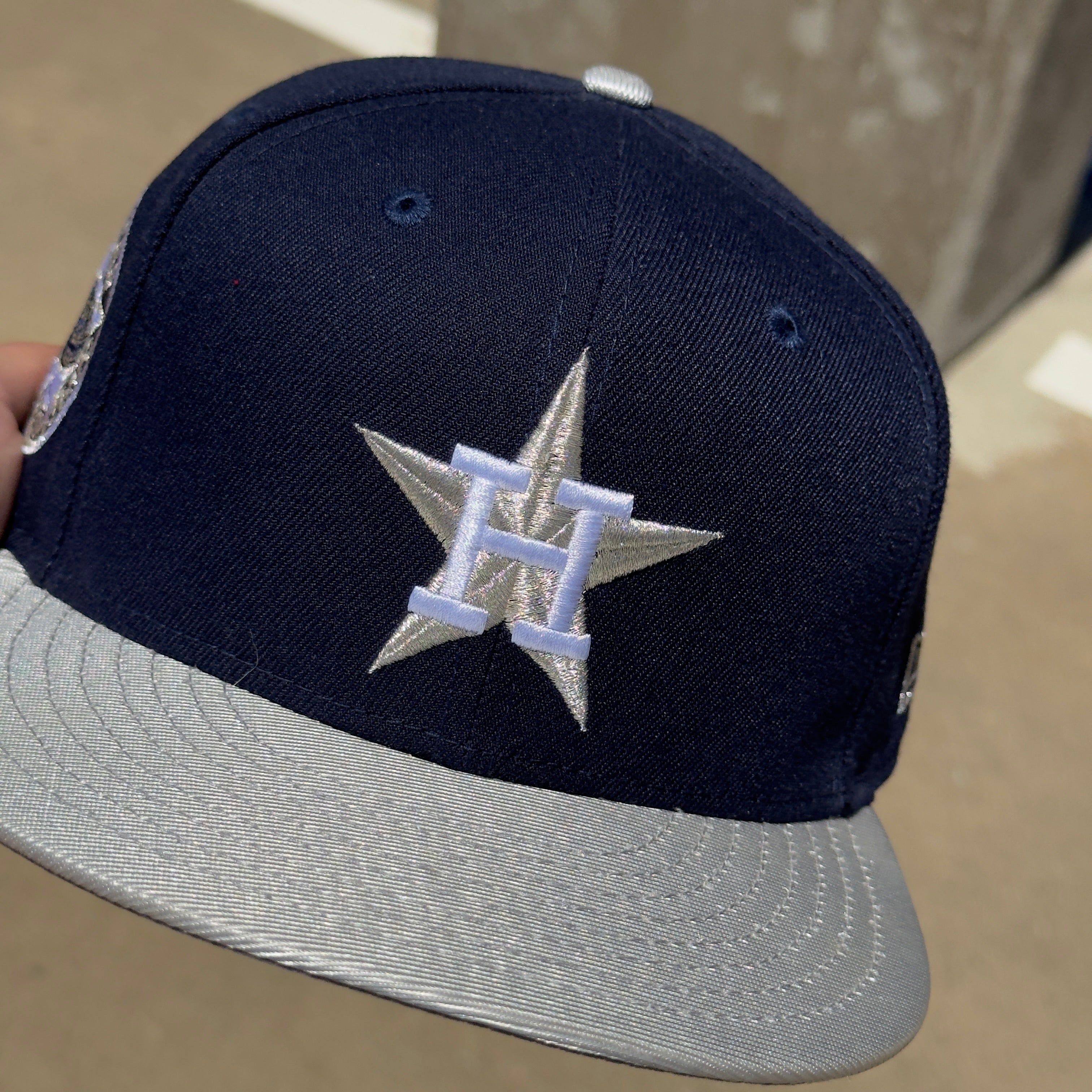 USED 1/2 Navy Houston Astros 1968 All Star Game 59FIFTY New Era Fitted Hat