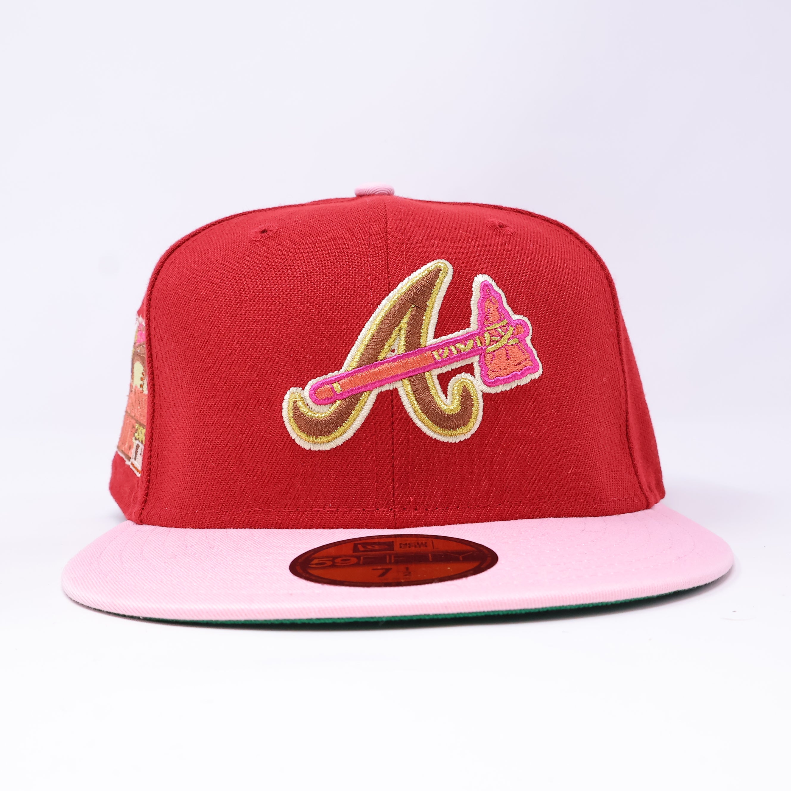 NWT 1/2 Red Atlanta Braves 2000 All Star Game 59FIFTY New Era Fitted Hat Cap