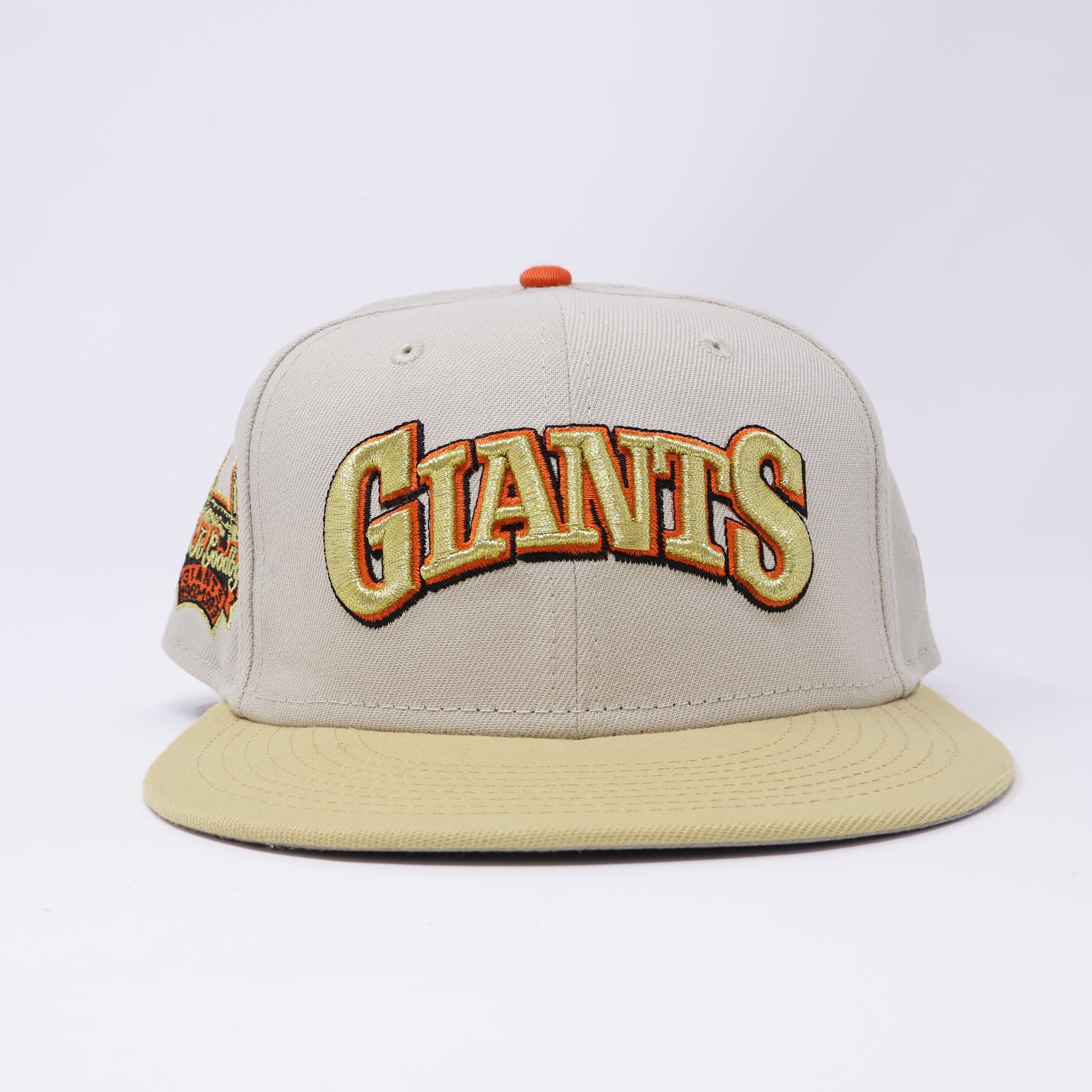 USED 1/8 Stone San Francisco Giants Tell It Goodbye 59fifty New Era Fitted Hat Cap