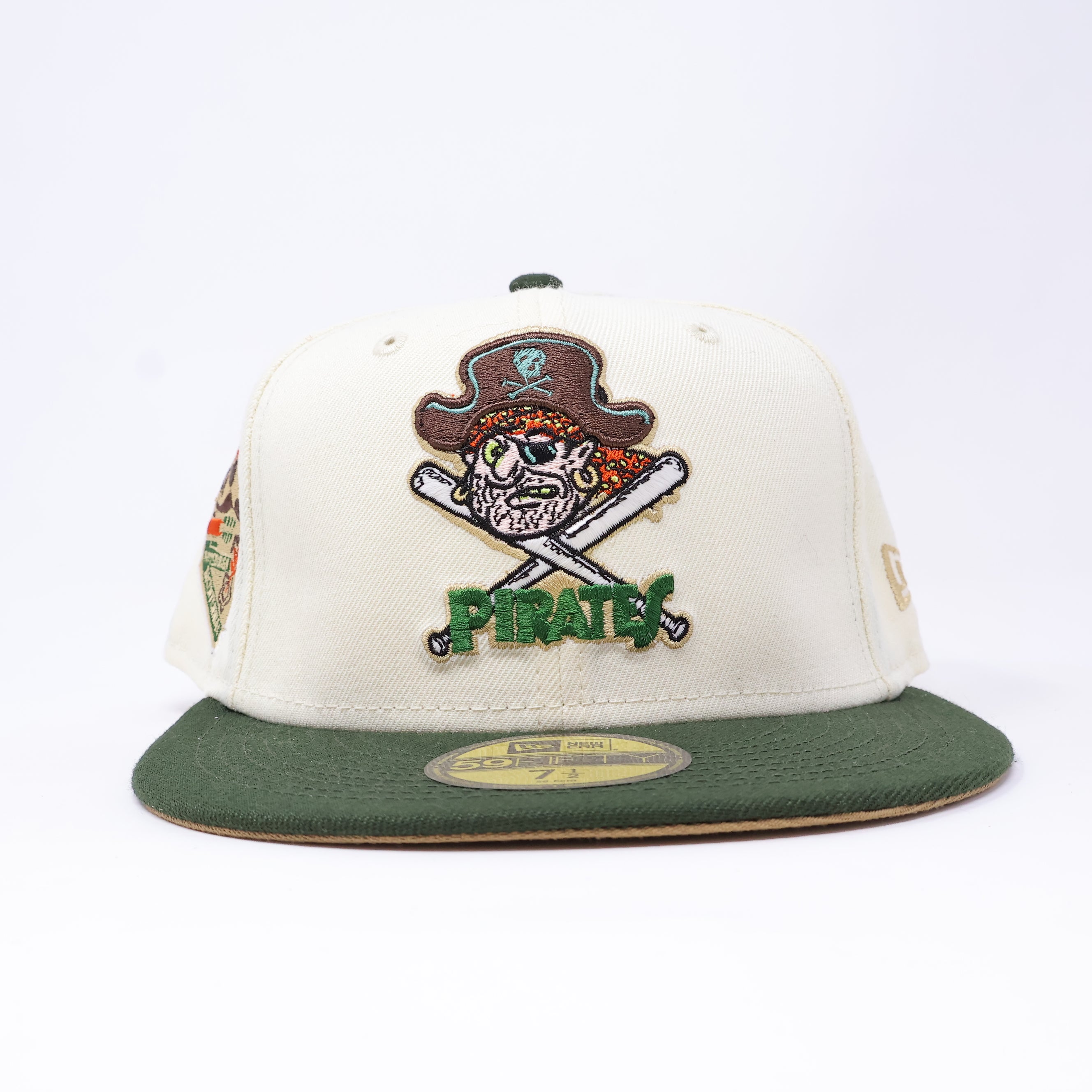 NWT 1/2 Cream Pittsburgh Pirates 1959 All Star Game 59FIFTY New Era Fitted Hat Cap