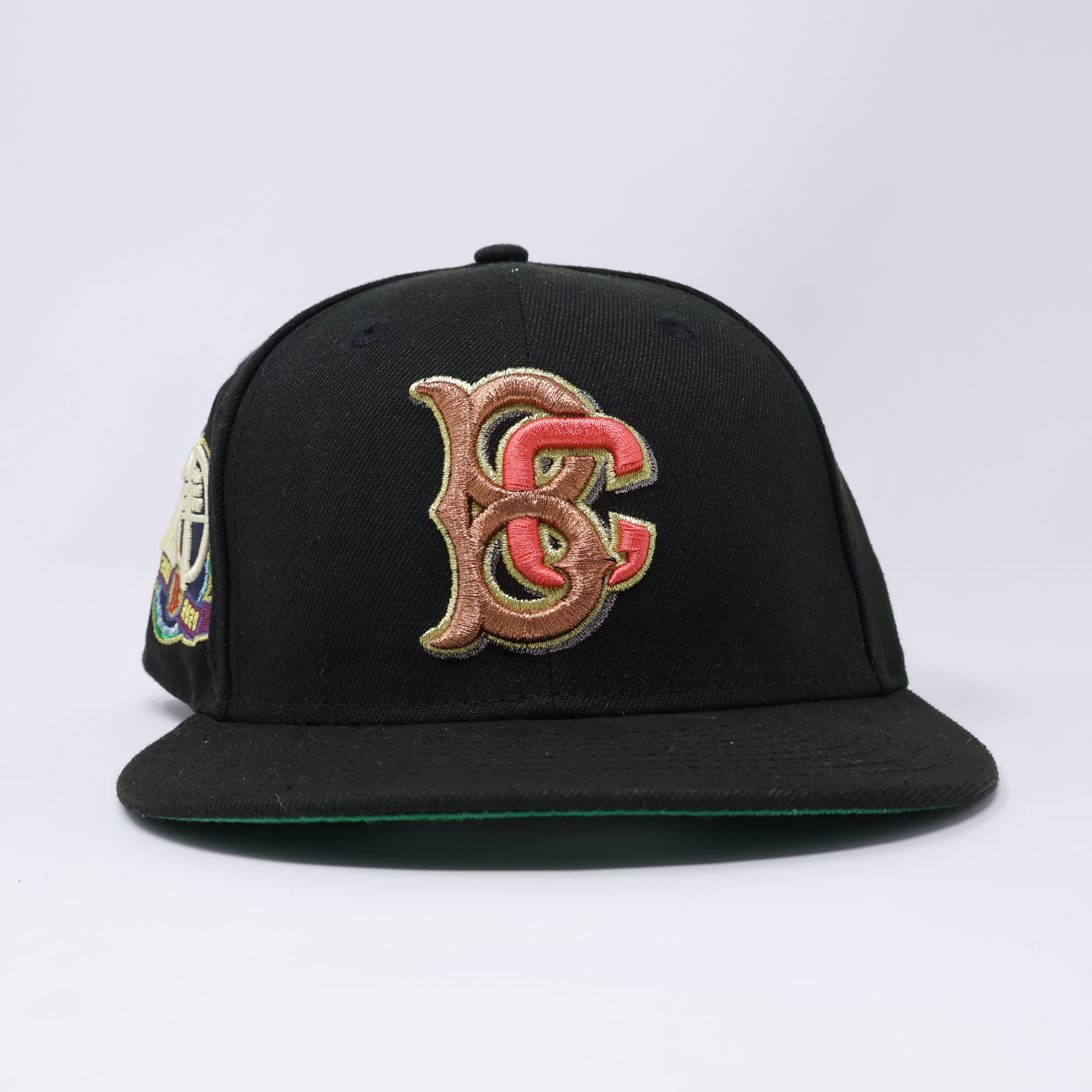 USED 1/8 Black Brooklyn Cyclones 20th Anniversary 59fifty New Era Fitted Hat Cap