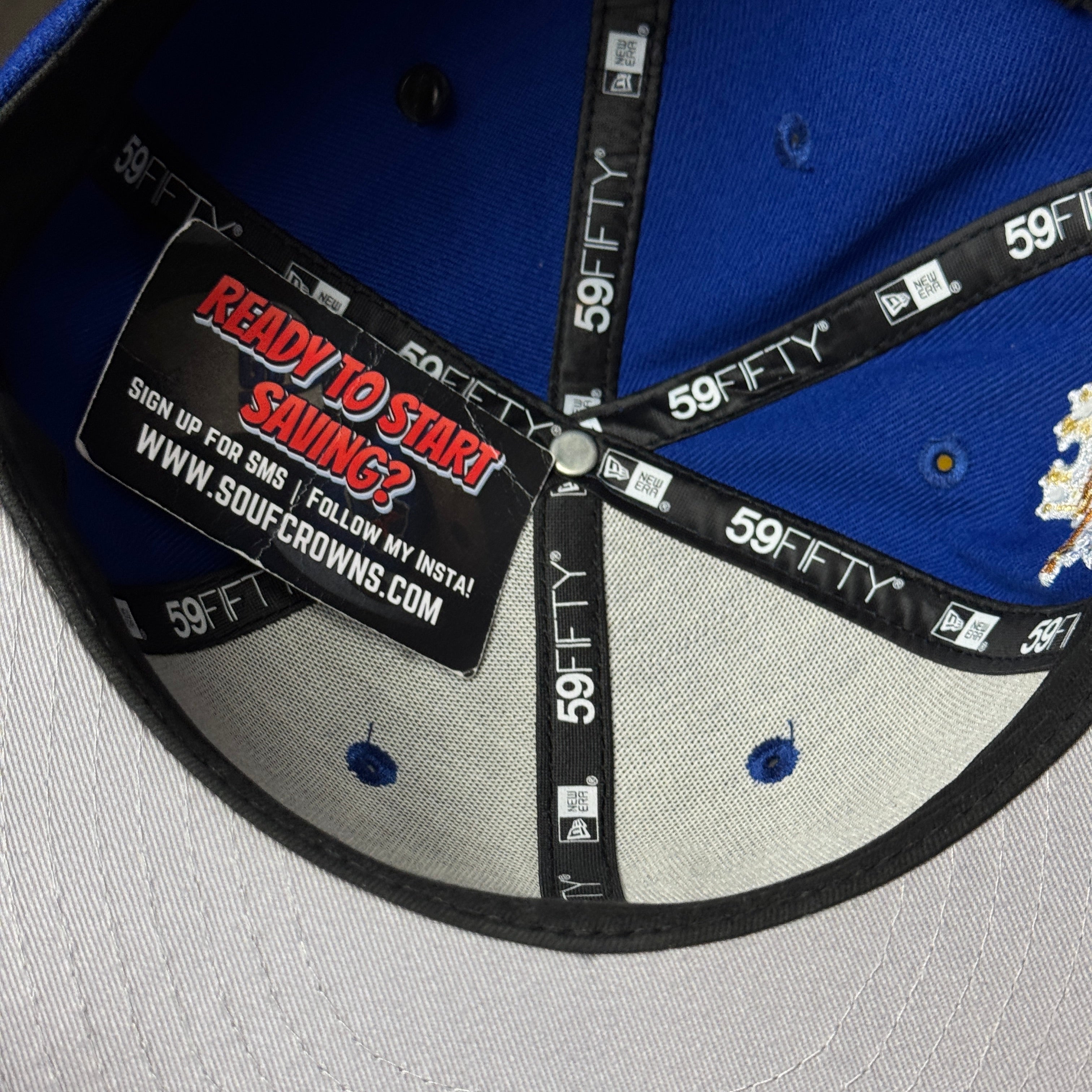 NWT 3/8 Blue Kansas City Royals 2012 All Star Game 59fifty New Era Fitted Hat Cap
