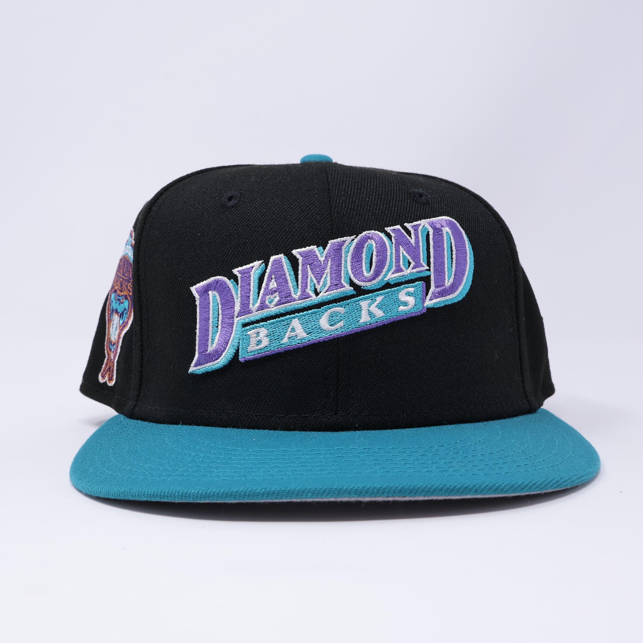 USED 1/8 Black Arizona Diamondbacks 1998 Inaugural Season 59fifty New Era Fitted Hat Cap