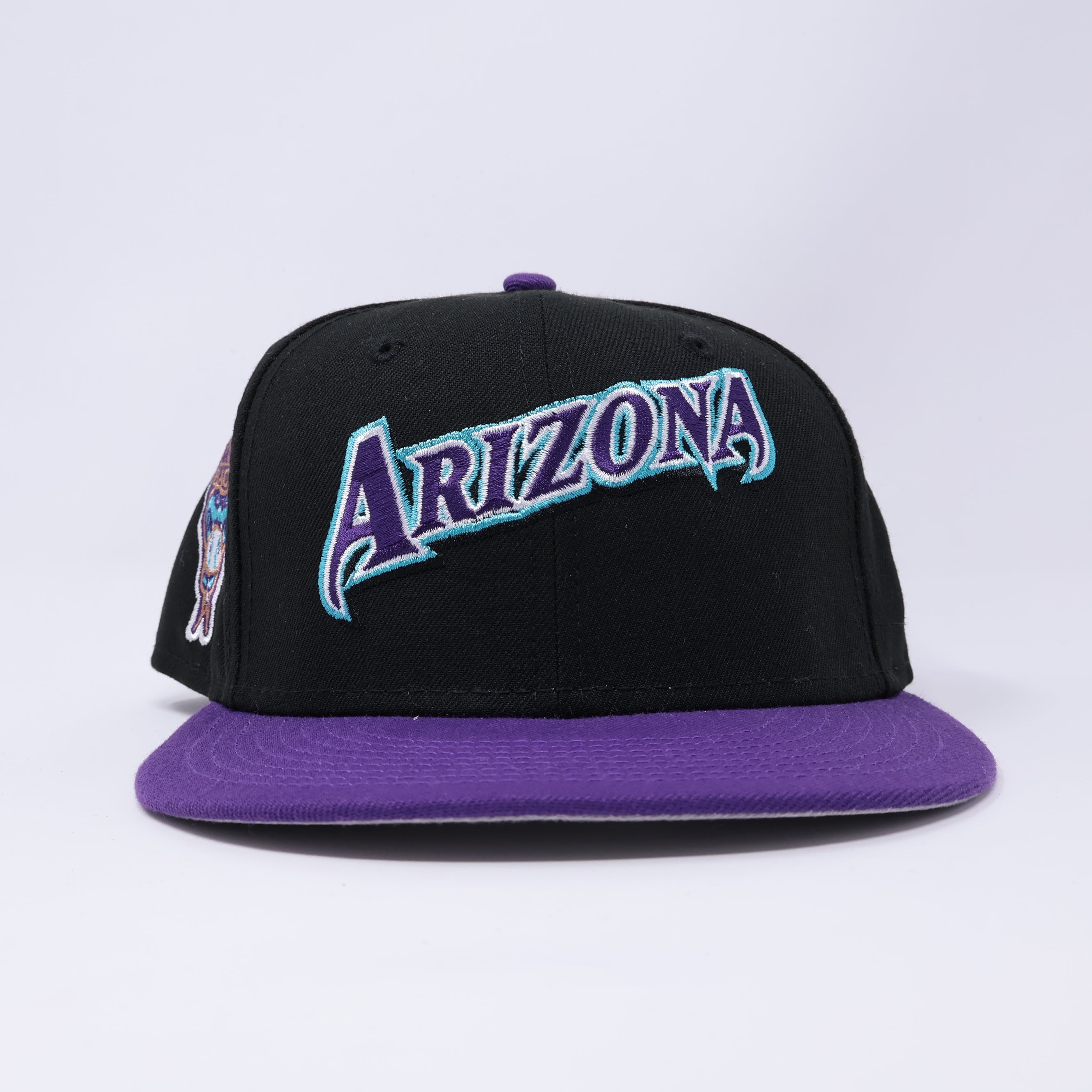 USED 1/8 Black Arizona Diamondbacks 1998 Inaugural Season 59fifty New Era Fitted Hat Cap