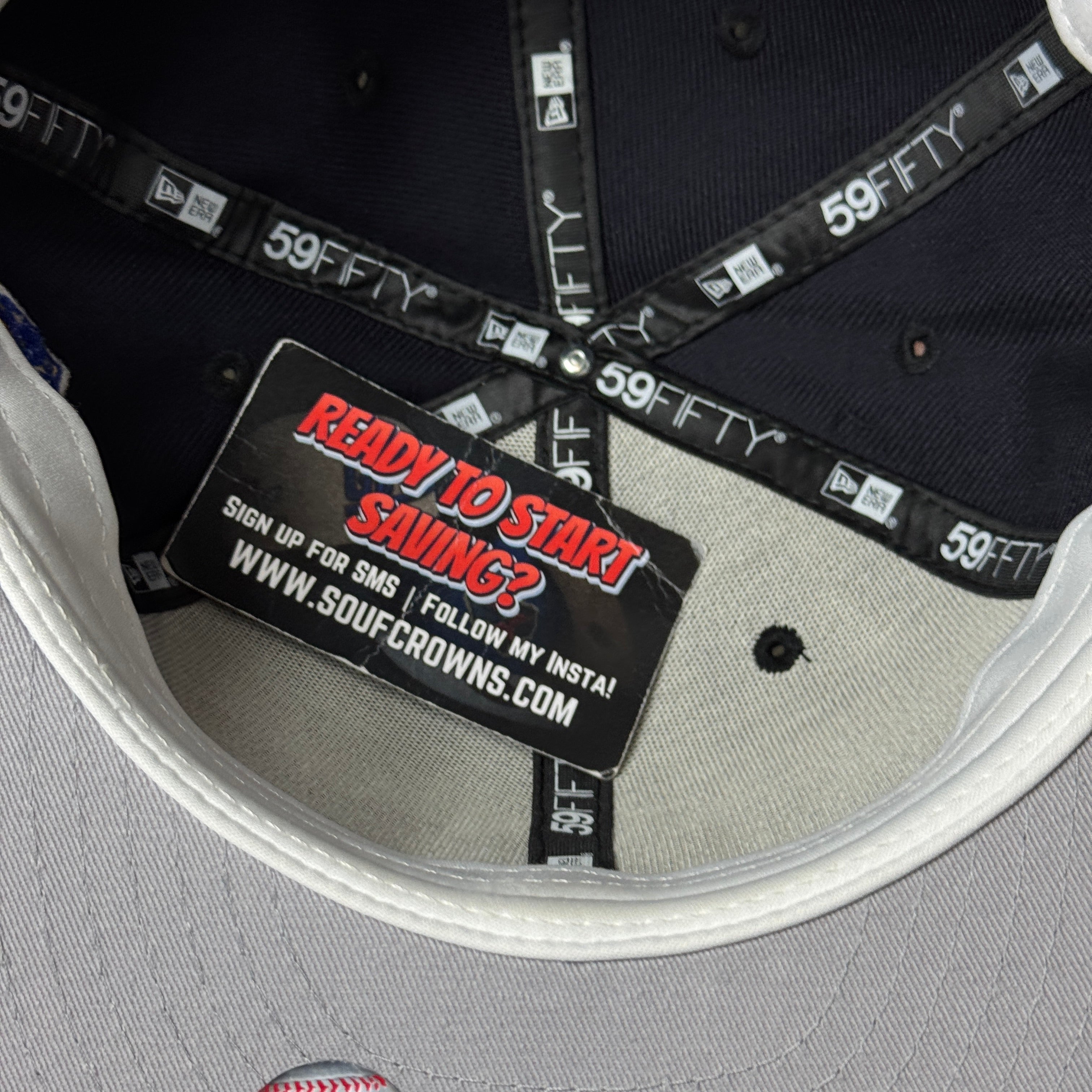 NWT 3/8 Navy New York Yankes 1996 World Series 59fifty New Era Fitted Hat Cap