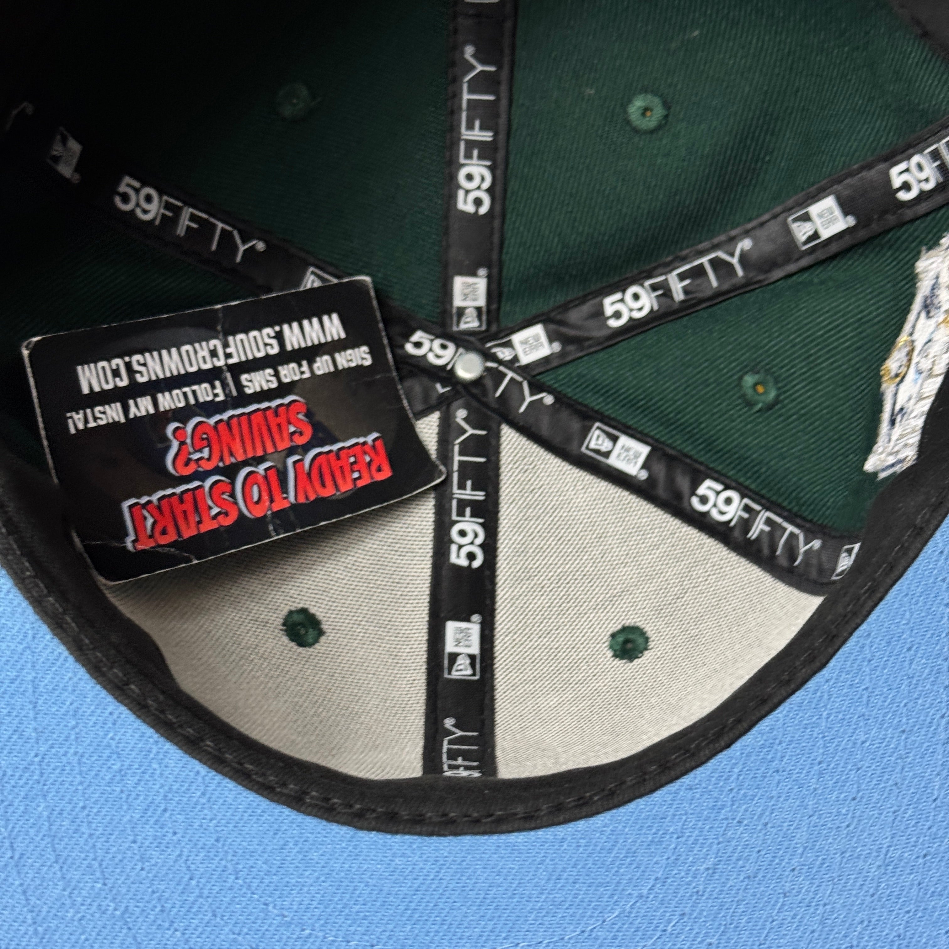 NWT 3/8 Green San Diego Padres 2010 All Star Game 59fifty New Era Fitted Hat Cap