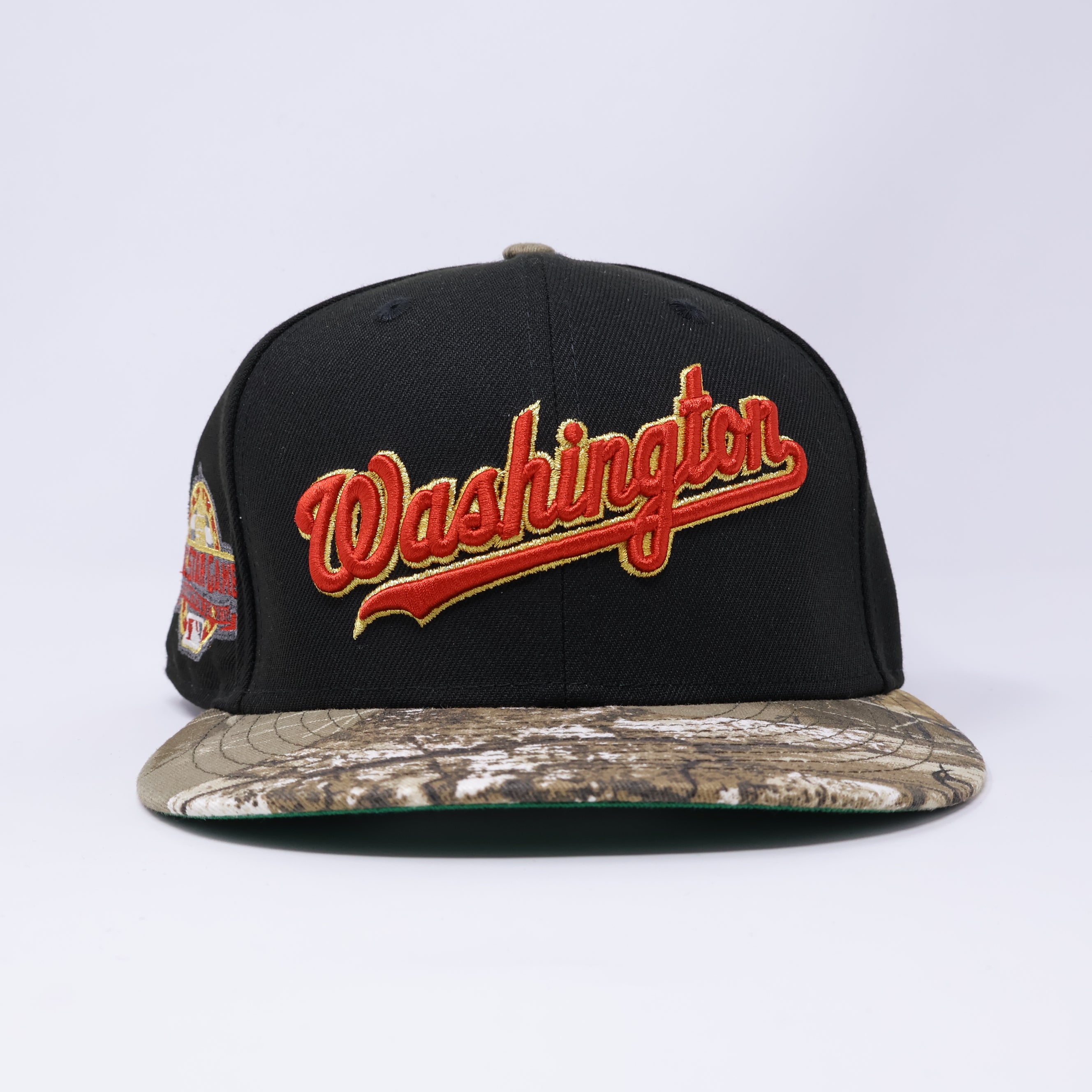 USED 1/8 Black Washington Nationals All Star Game 59fifty New Era Fitted Hat Cap
