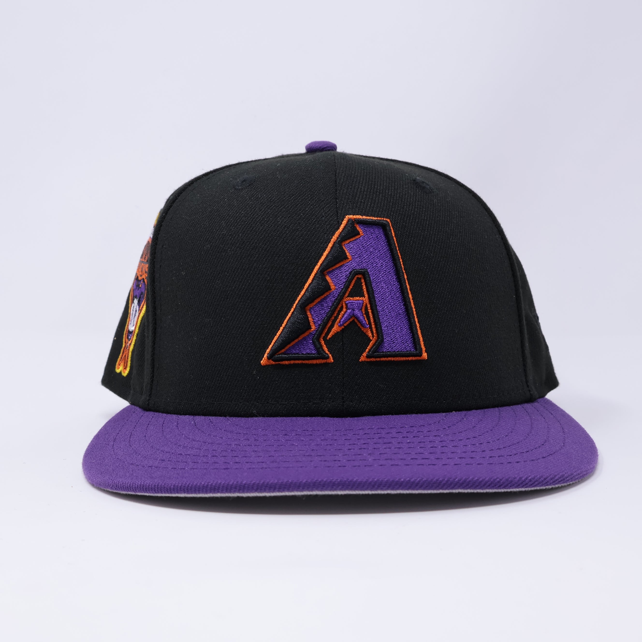 USED 1/8 Black Arizona Diamondbacks 1998 Inaugural Season 59fifty New Era Fitted Hat Cap