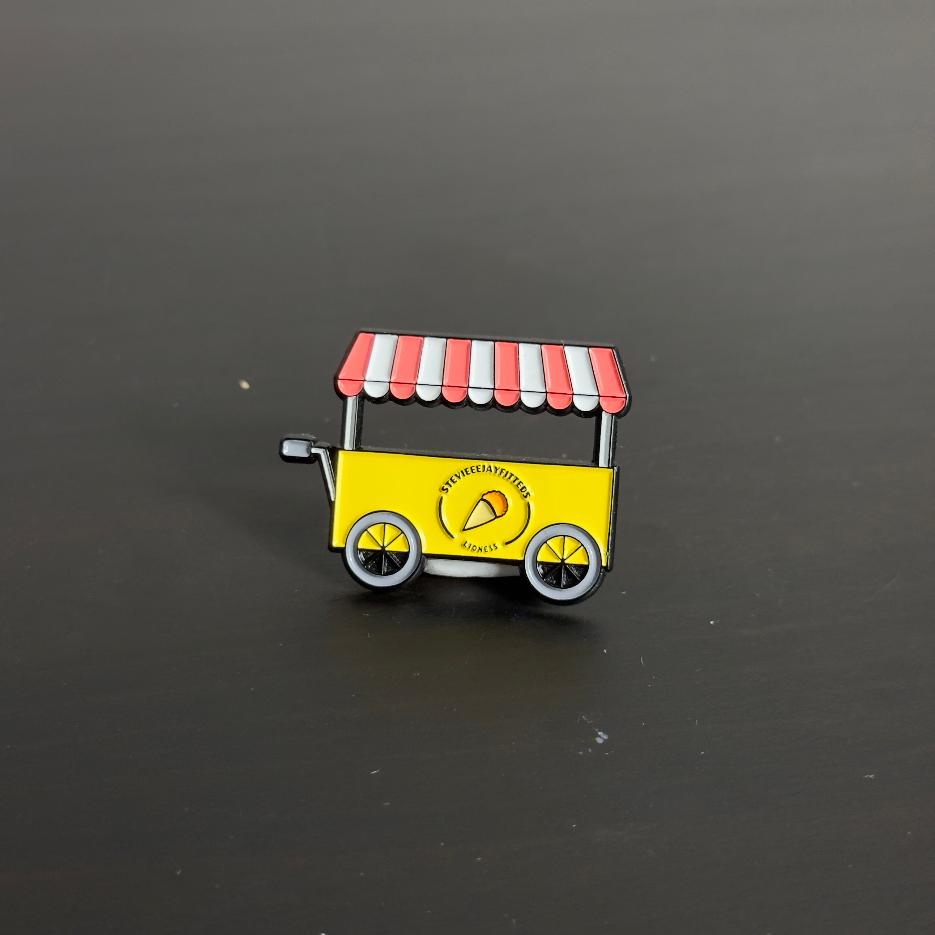 Ice Cream cart Graphic Pin