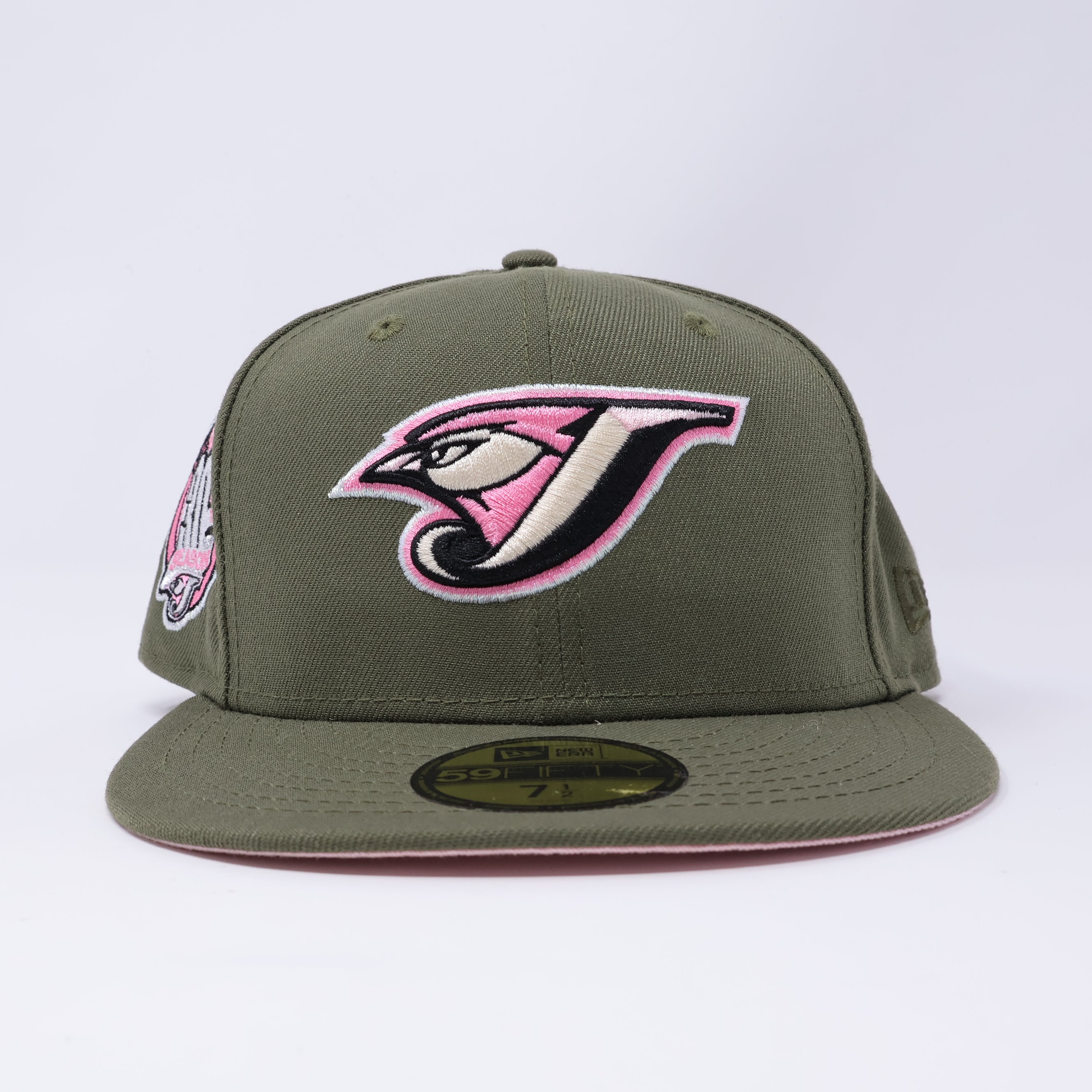 NWT 1/2 Green Toronto Blue Jays 30th Season 59fifty New Era Fitted Hat Cap