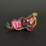 Cappaveil DBZ FedUp Graphic Pin (Multiple Colors)