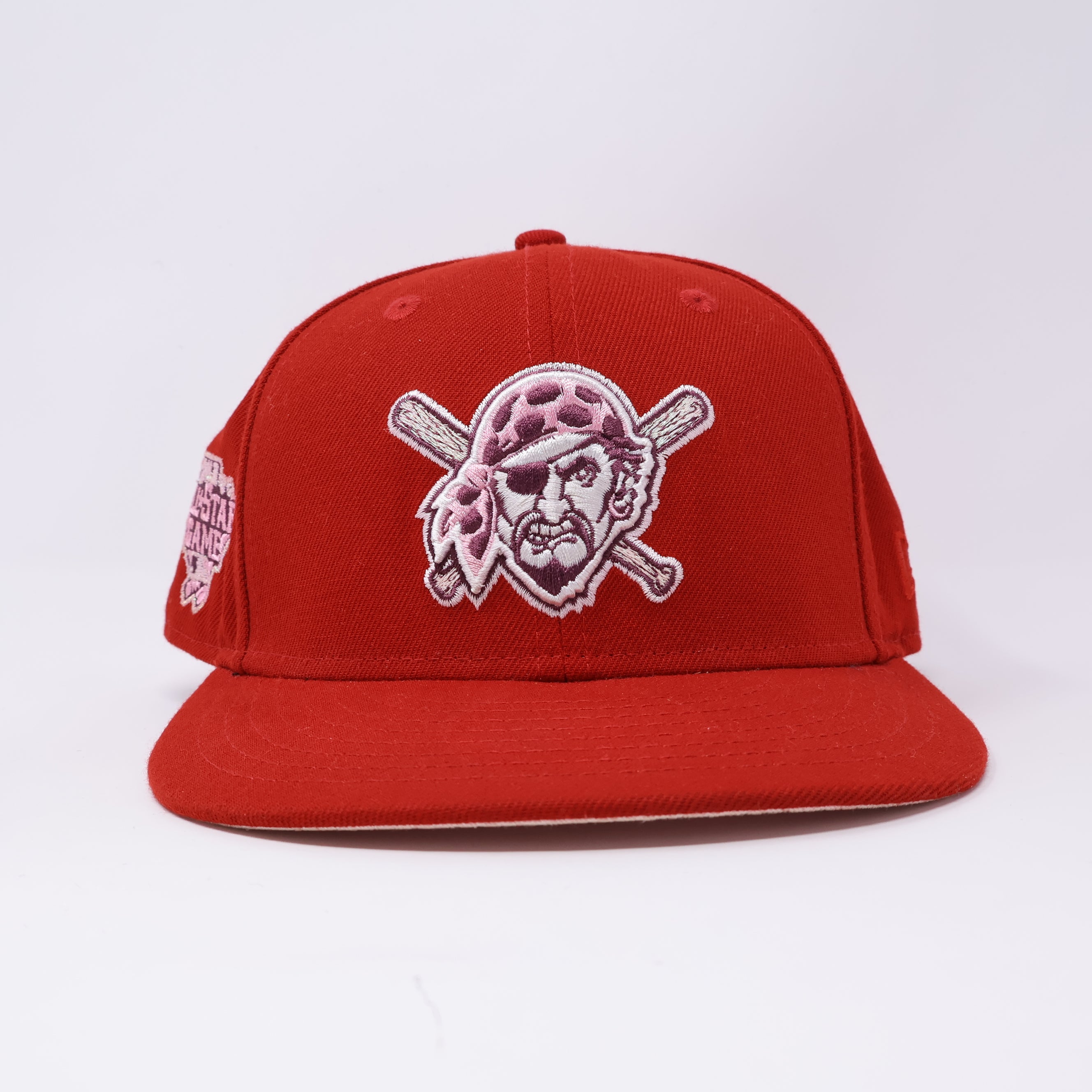 USED 3/8 Red Pittsburgh Pirates 2006 All Star Game 59fifty New Era Fitted Hat Cap