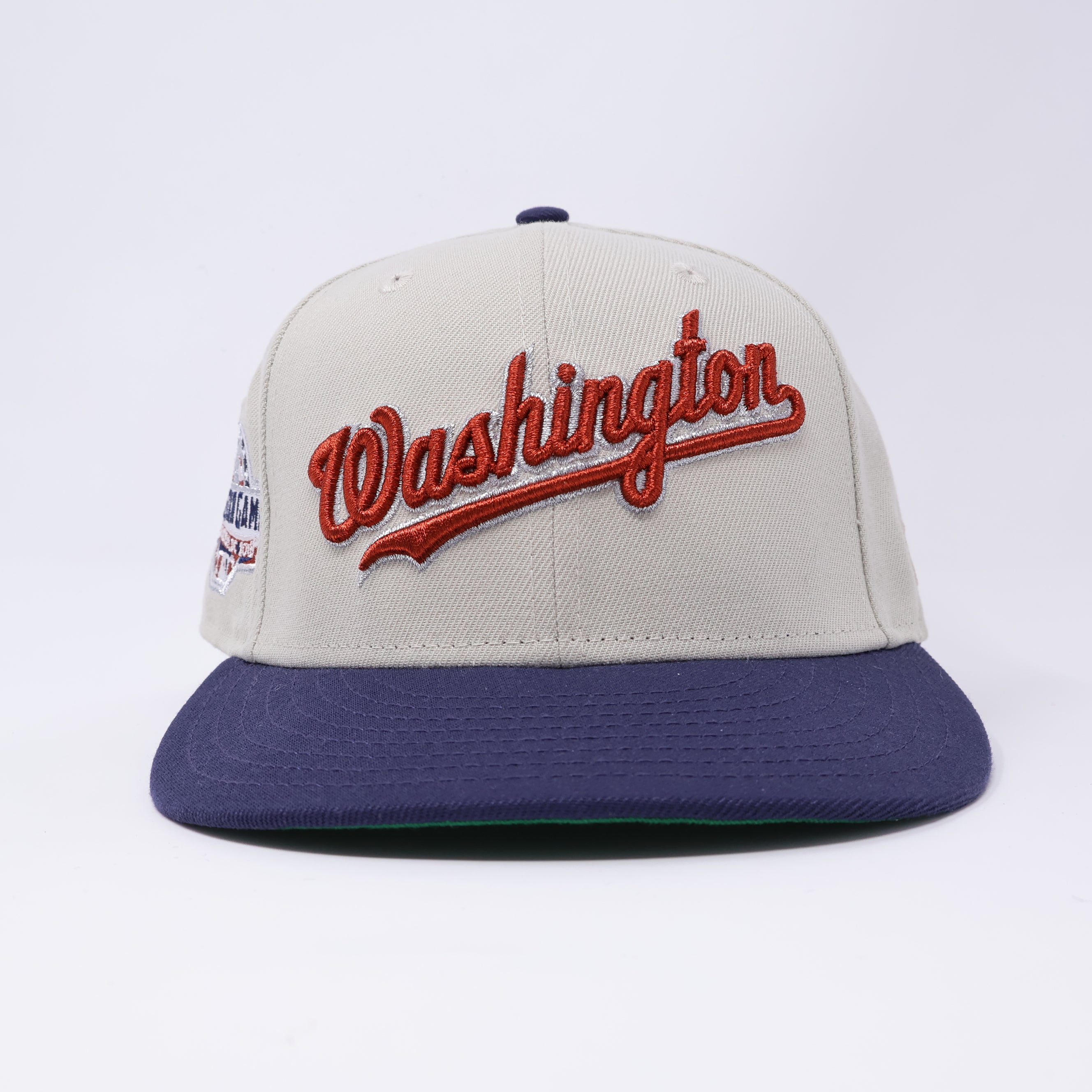 USED 1/4 Stone Washington Nationals All Star Game 59fifty New Era Fitted Hat Cap