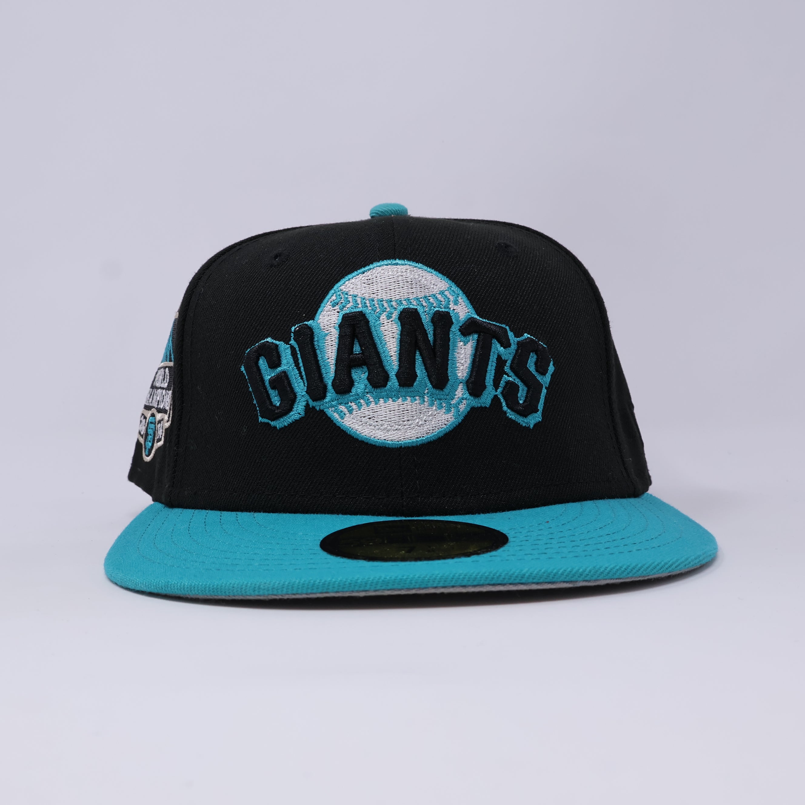 NWT 1/8 Black San Francisco Giants 2014 World Series Champions 59fifty New Era Fitted Hat Cap