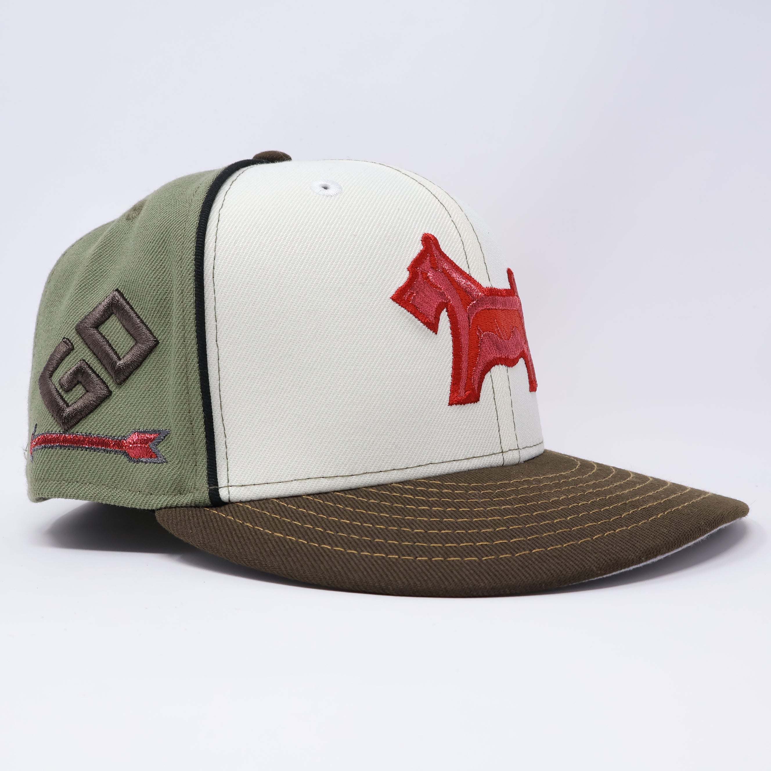 USED 1/4 Multicolor Monopoly GO! MyFitteds 59fifty New Era Fitted Hat Cap