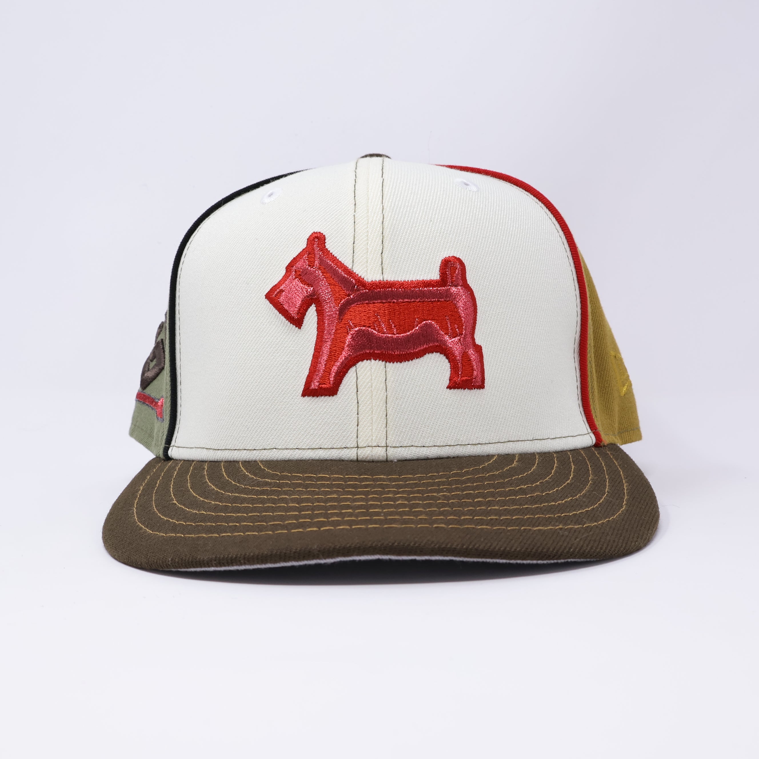 USED 1/4 Multicolor Monopoly GO! MyFitteds 59fifty New Era Fitted Hat Cap