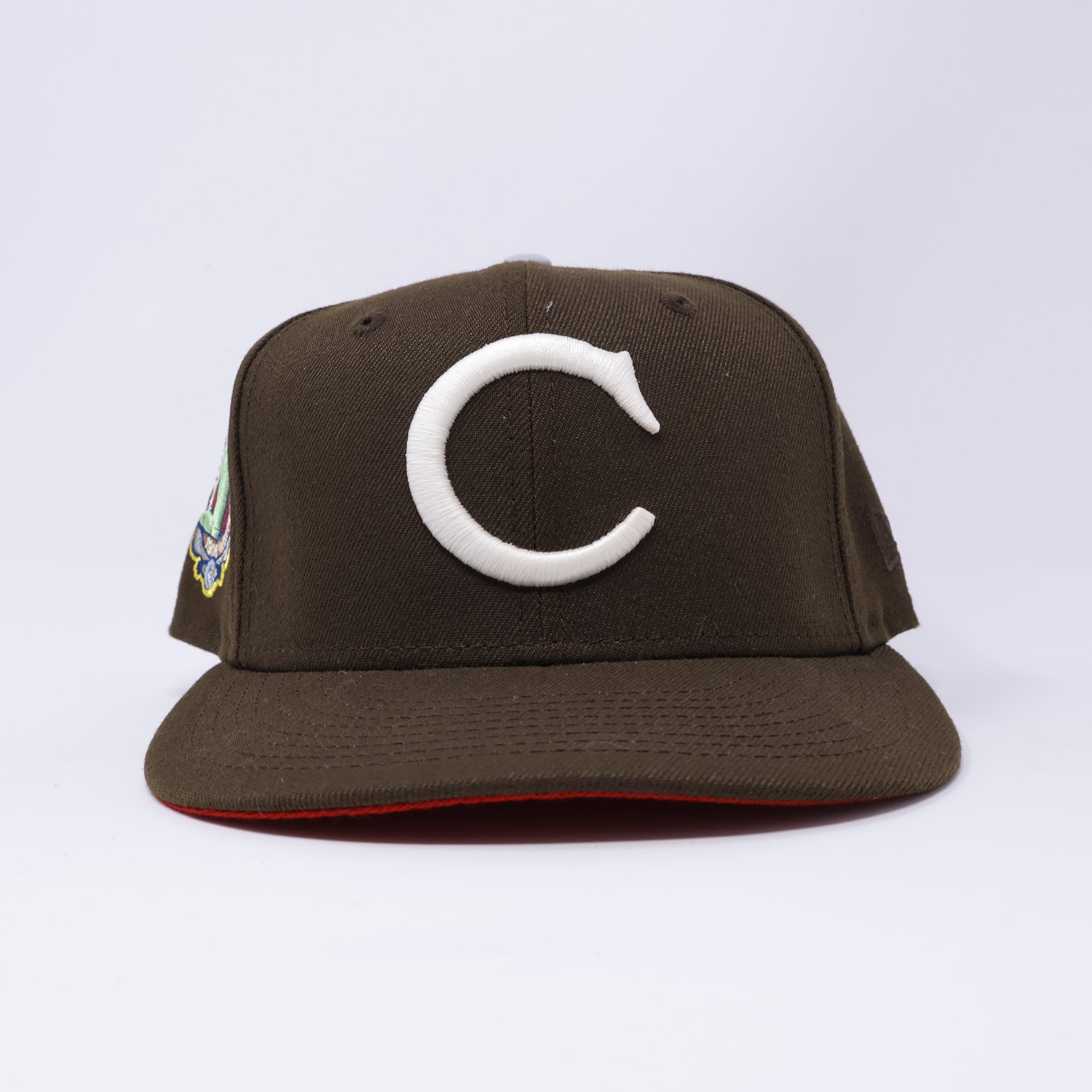 USED 1/4 Brown Chicago White Sox 1906 World Series 59fifty New Era Fitted Hat Cap