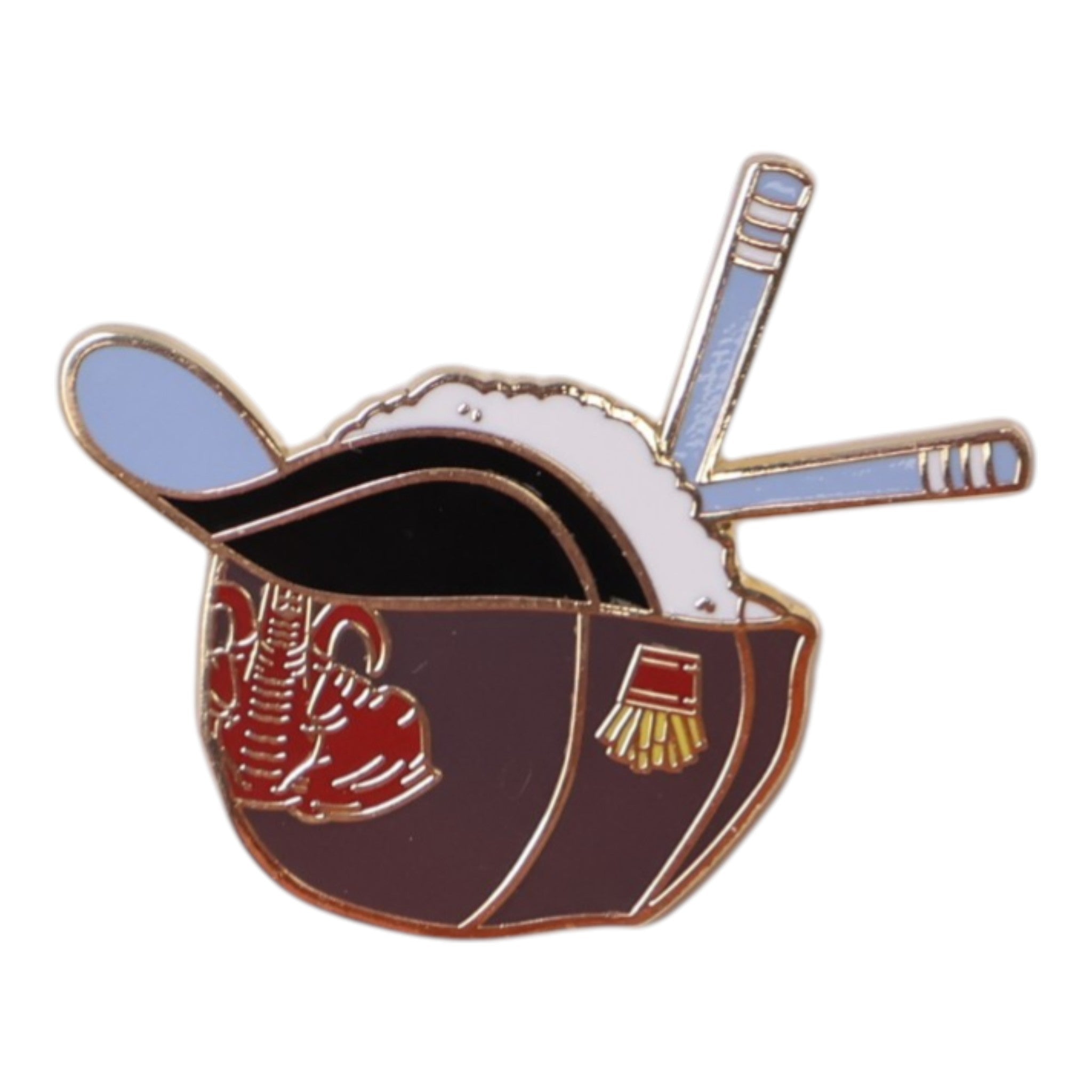 Rahnni Fitteds Rice Bowl Oakland Brown/Black Brim Graphic Pin
