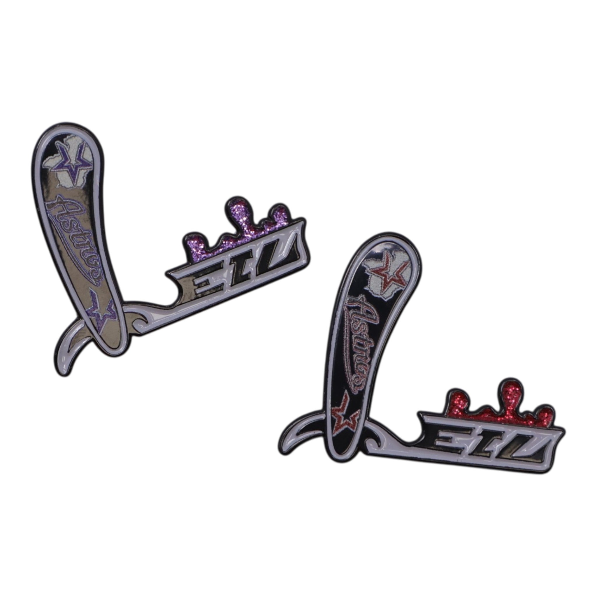 Barber Razor Houston Astros Graphic Pin