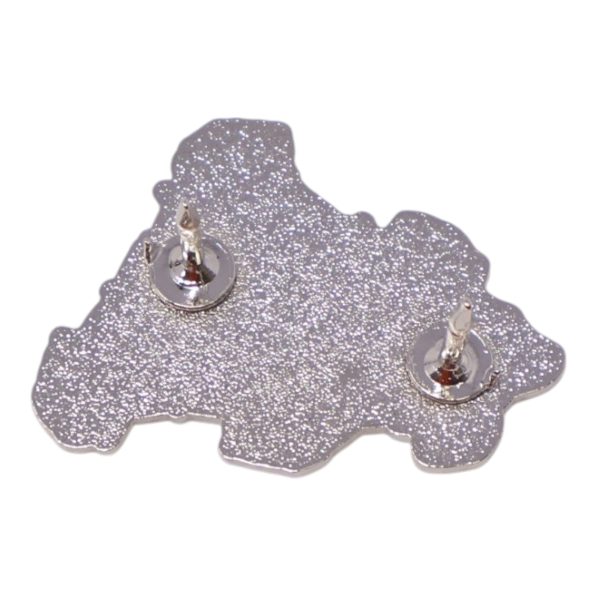 Purple Flowers Selena New Era Flag Logo Pin