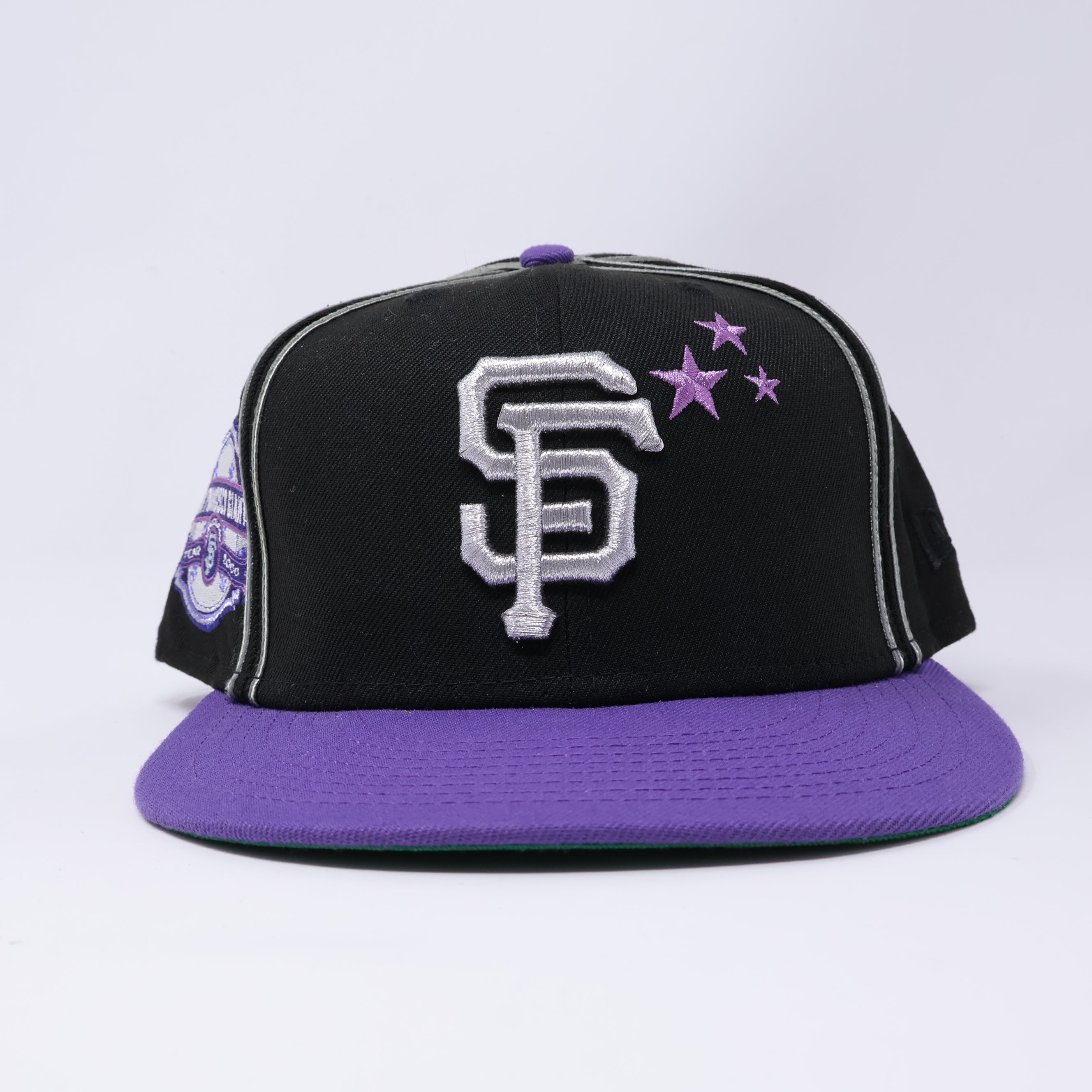 USED 3/4 Black San Francisco Giants Year 2000 59fifty New Era Fitted Hat Cap