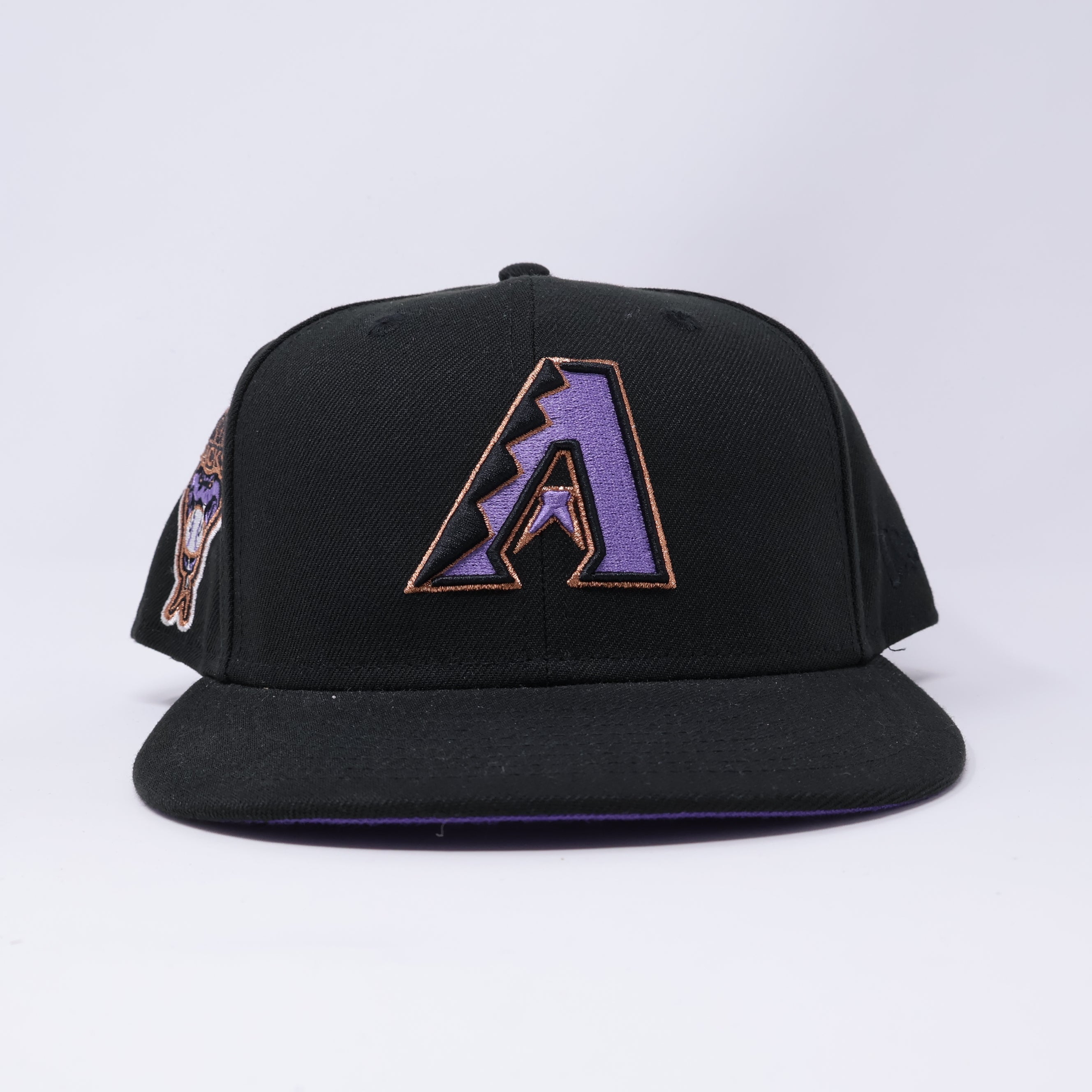 USED 3/4 Black Arizona Diamondbacks 1998 Inaugural Season 59fifty New Era Fitted Hat Cap