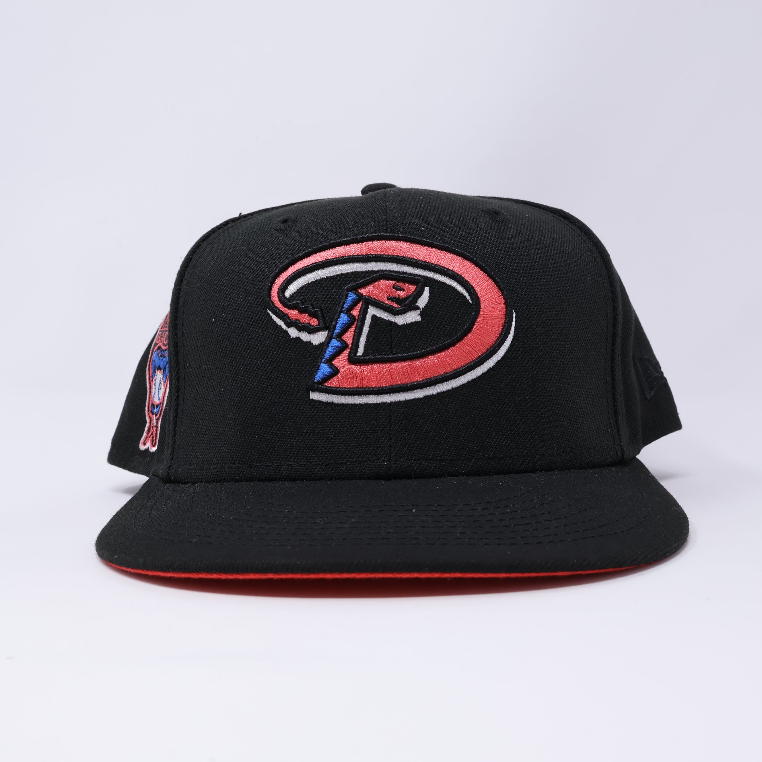 USED 3/4 Black Arizona Diamondbacks 1998 Inaugural Season 59fifty New Era Fitted Hat Cap