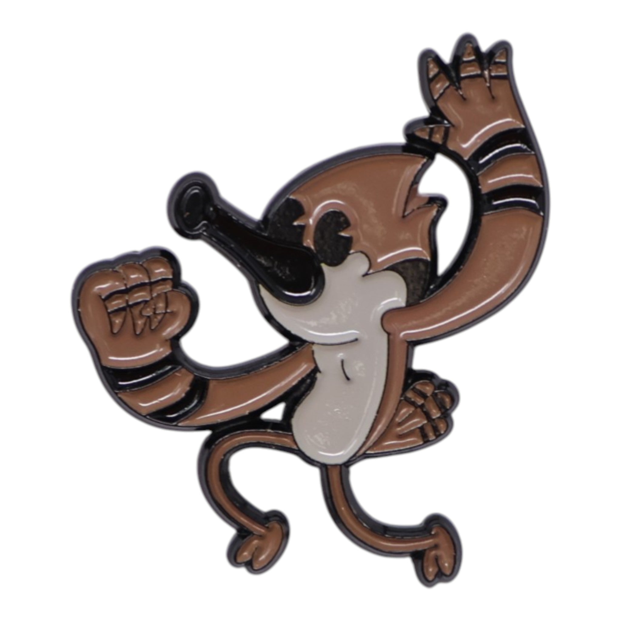 Rigby Regular Show Graphic Pin