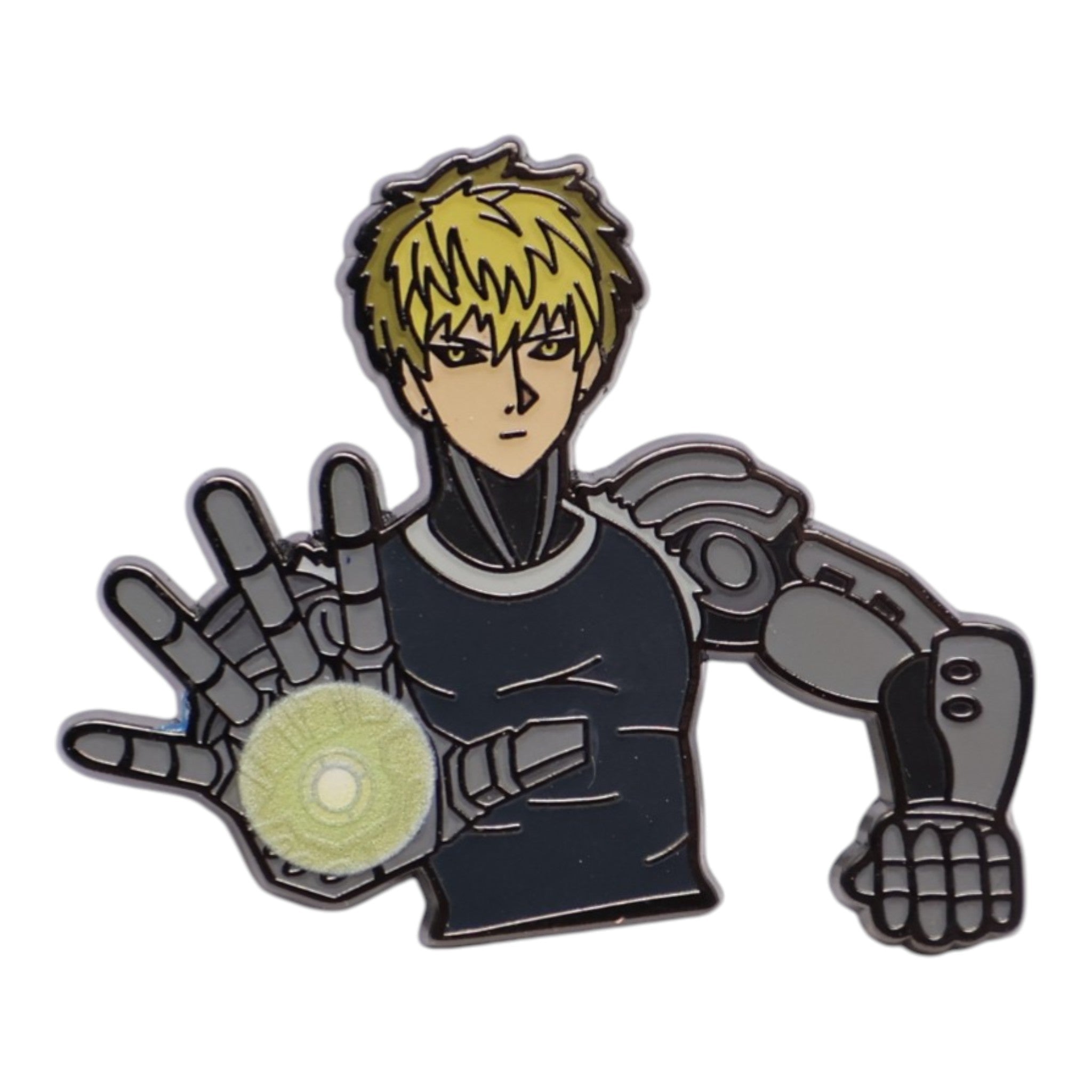 Genos One Punch Man Graphic Pin