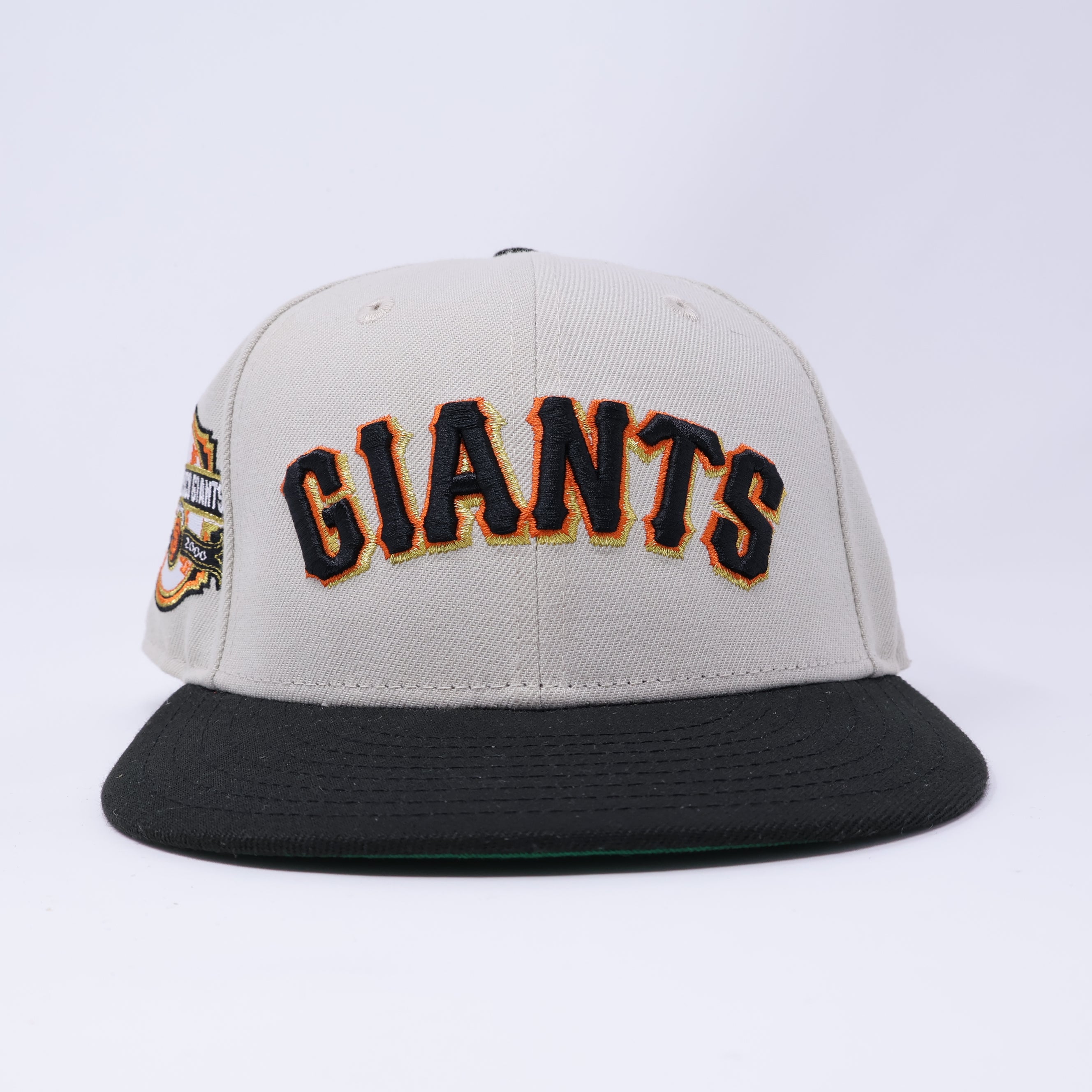 USED 1/4 Stone San Francisco Giants 2000 Inaugural Year 59fifty New Era Fitted Hat Cap