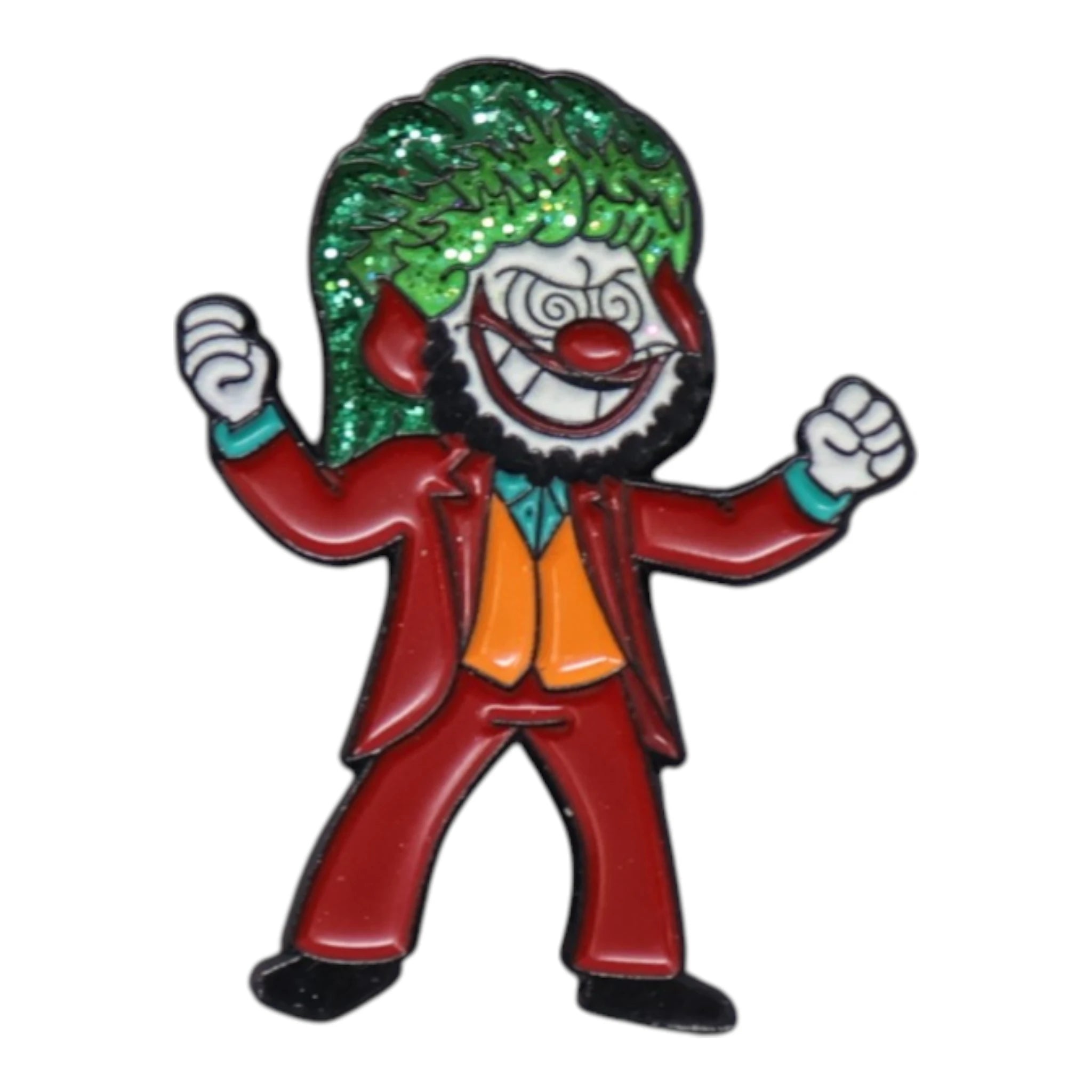 AM5 Joker Red Suit Graphic Pin