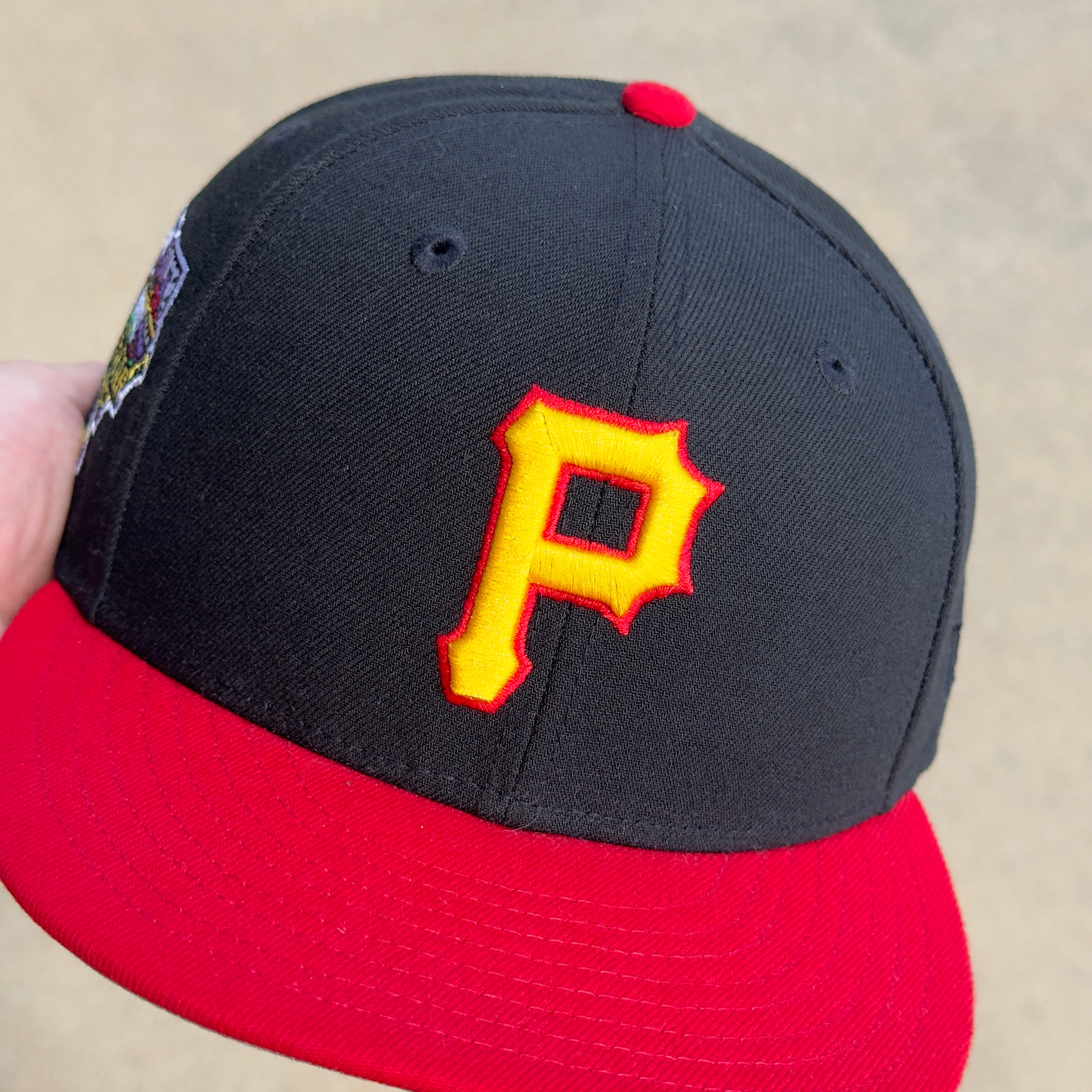 USED 3/8 Black Pittsburg Pirates All Star Game 2006 59FIFTY New Era Fitted Hat