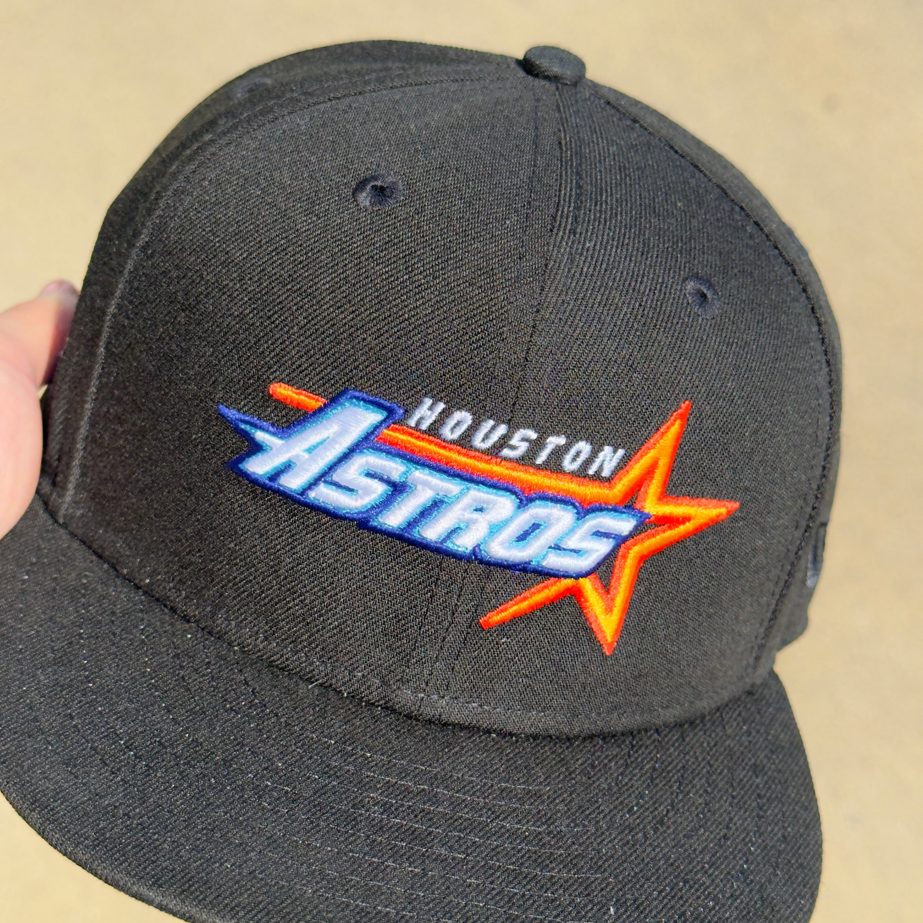 USED 1/2 Black Houston Astros 35 Great Years Starwars 59FIFTY New Era Fitted Hat