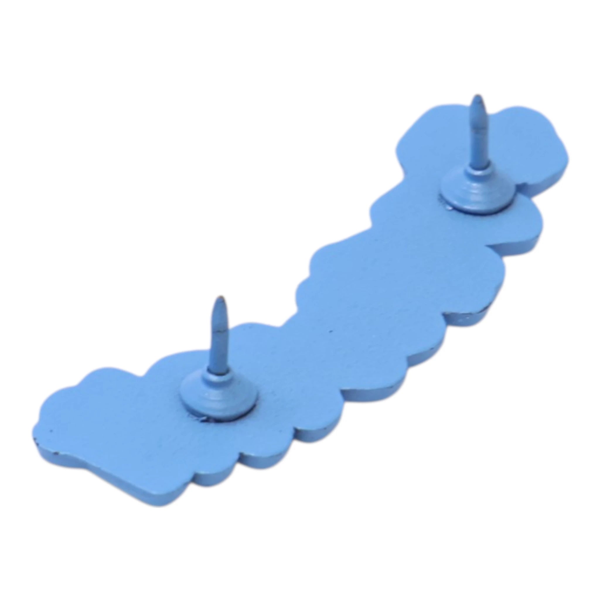 Humble Blue Plating / Blue Script Pin