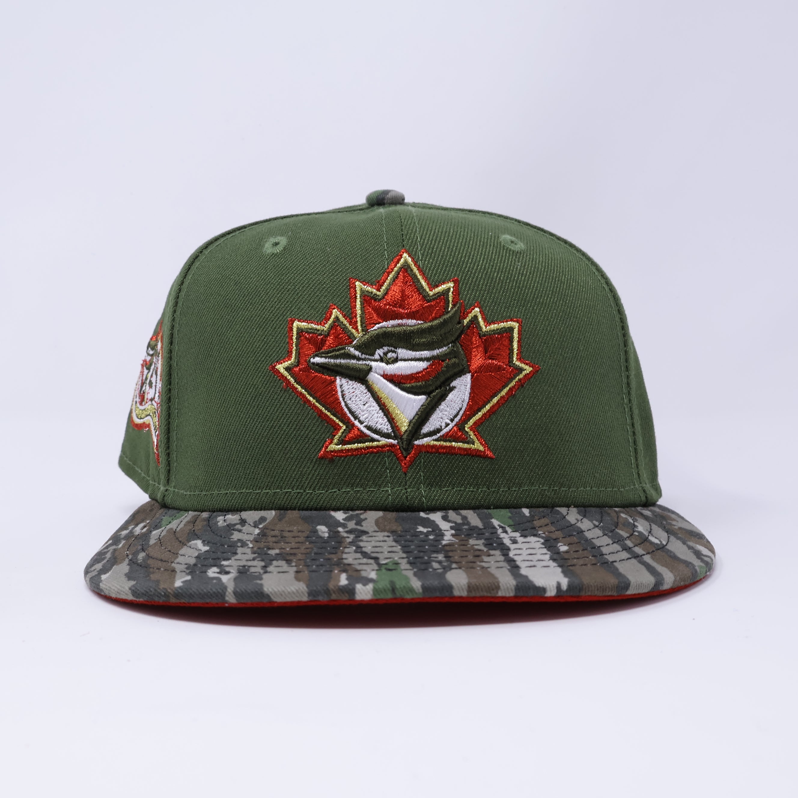 USED 1/8 Green Toronto Blue Jays 25th Anniversary 59fifty New Era Fitted Hat Cap
