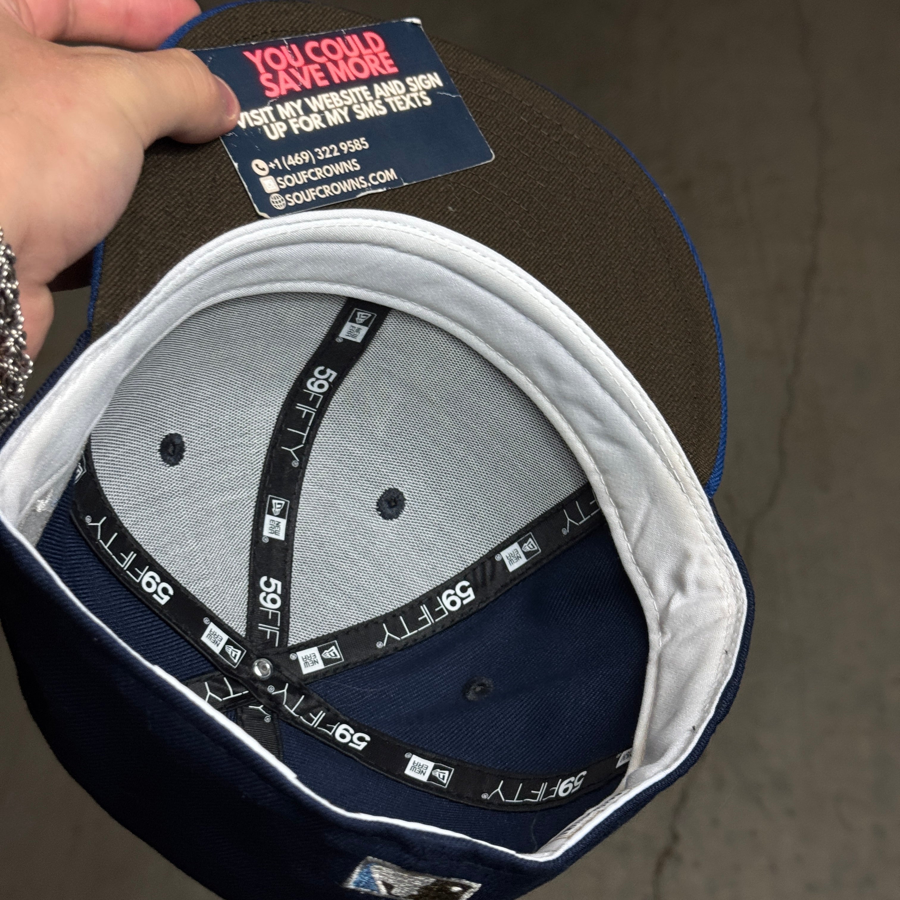 USED 3/8 Blue Houston Astros 35 Great Years 59fifty New Era Fitted Hat Cap