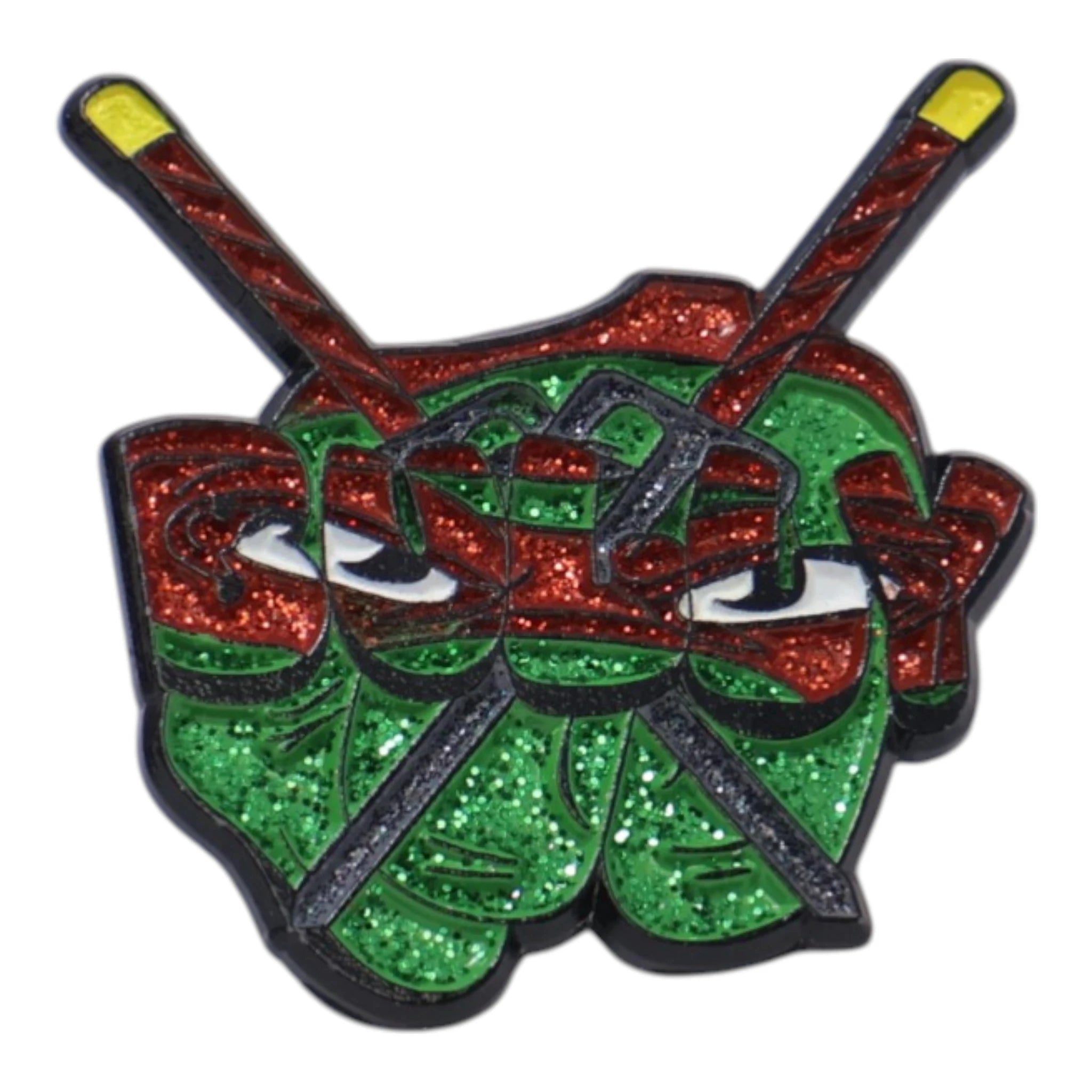 BULLY TMNT Raph Graphic Pin