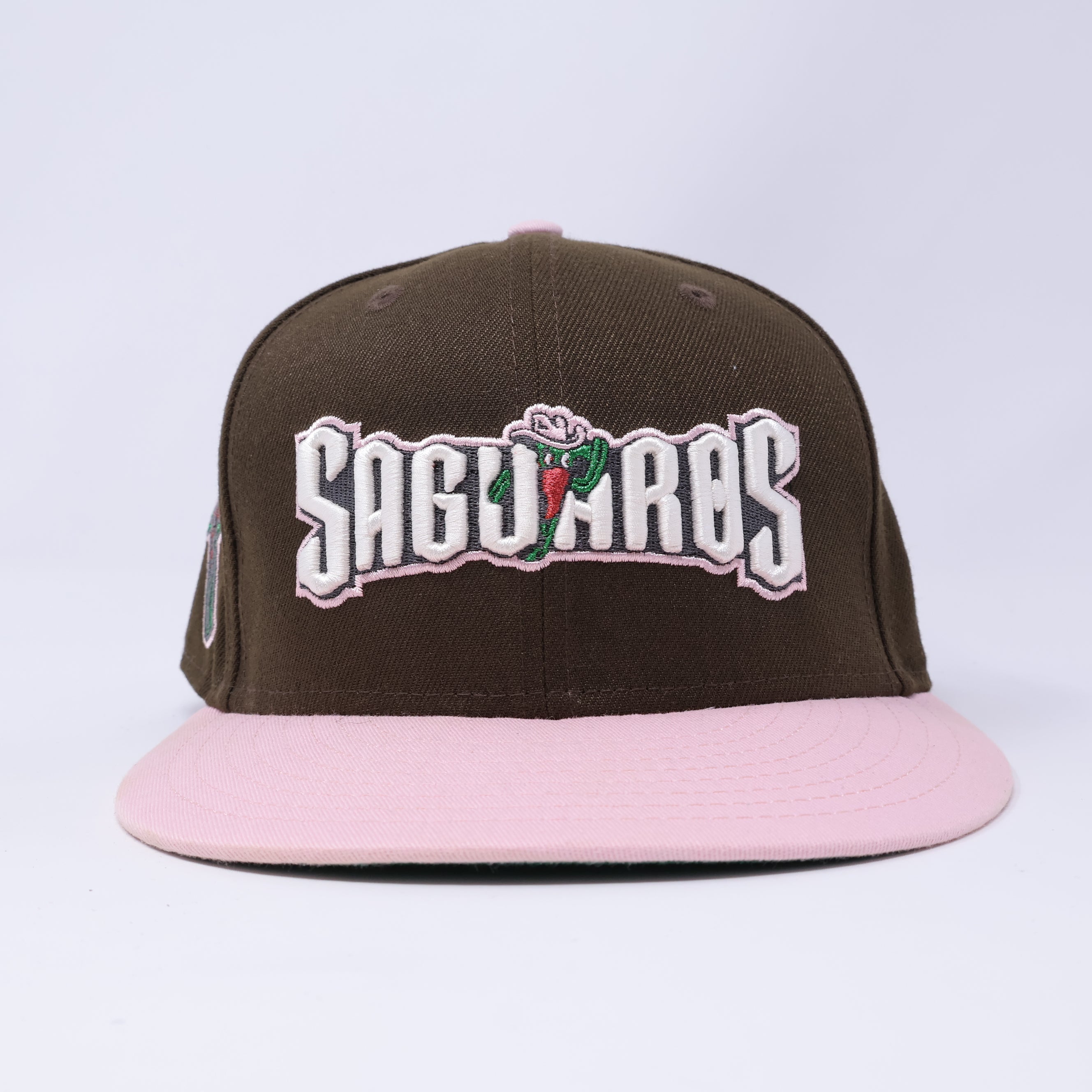 USED 7 Brown Surprise Saguraos Cactus Minor League 59fifty New Era Fitted Hat Cap