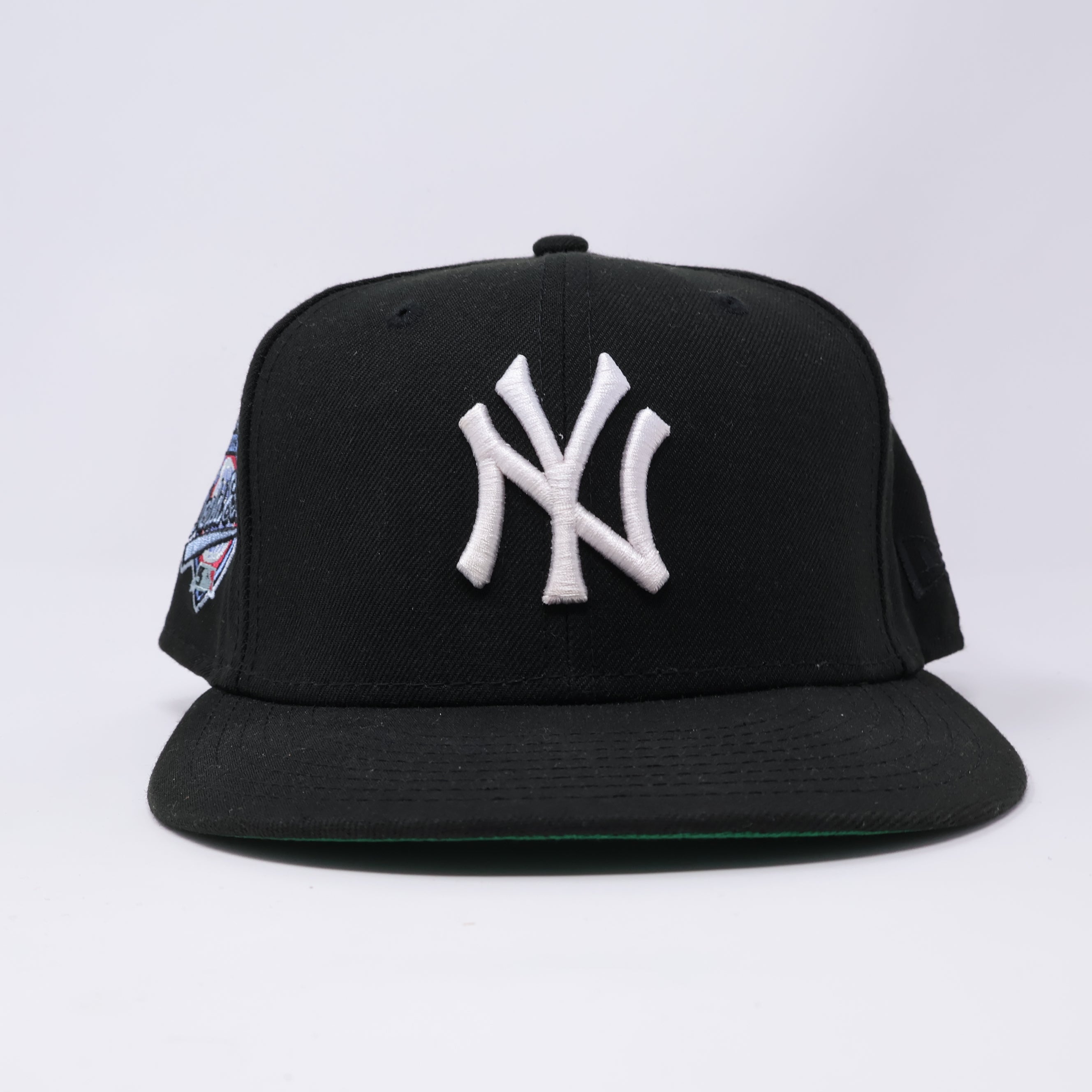 USED 5/8 Black New York Yankees 1996 World Series 59fifty New Era Fitted Hat Cap