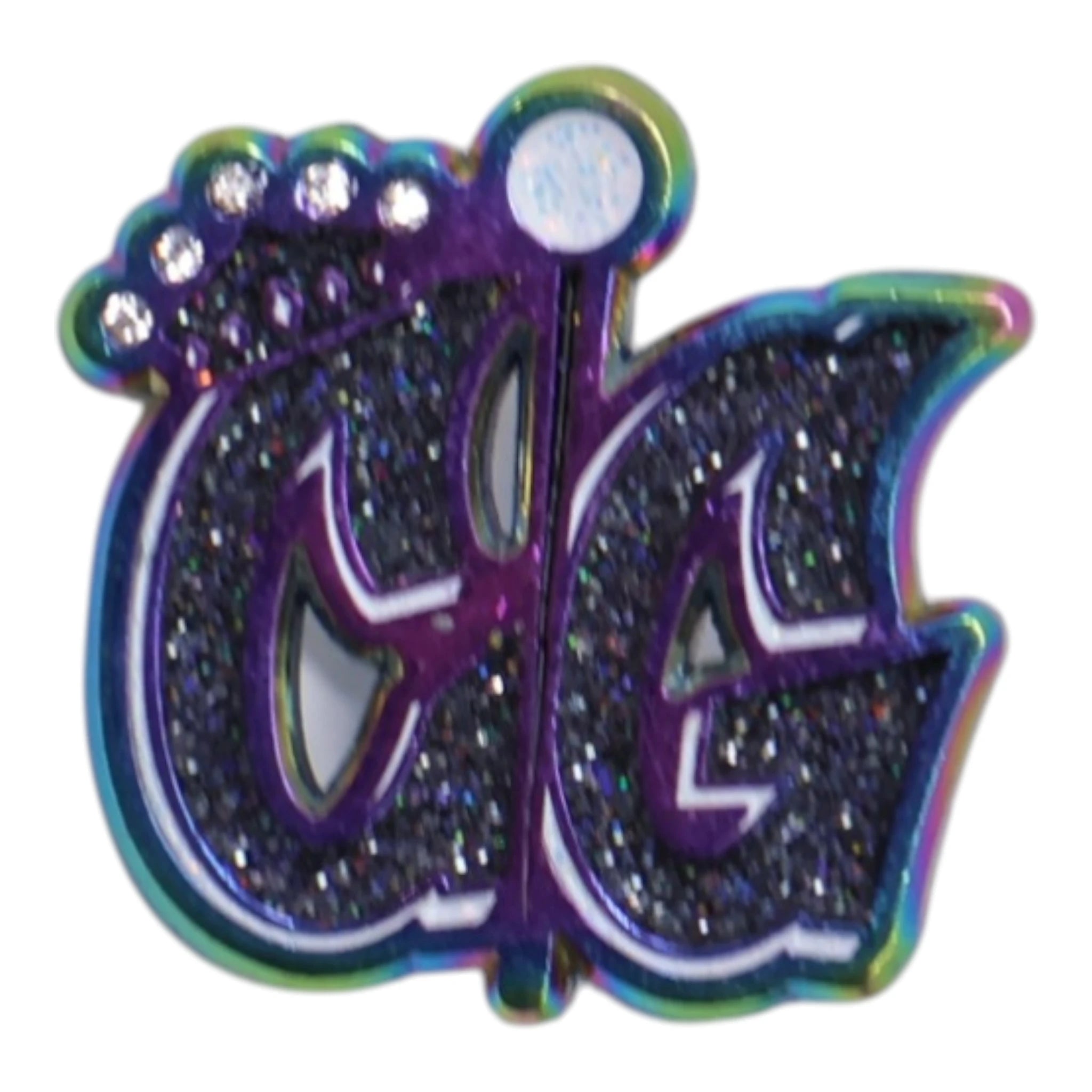 CG Irisidescent Graphic Pin