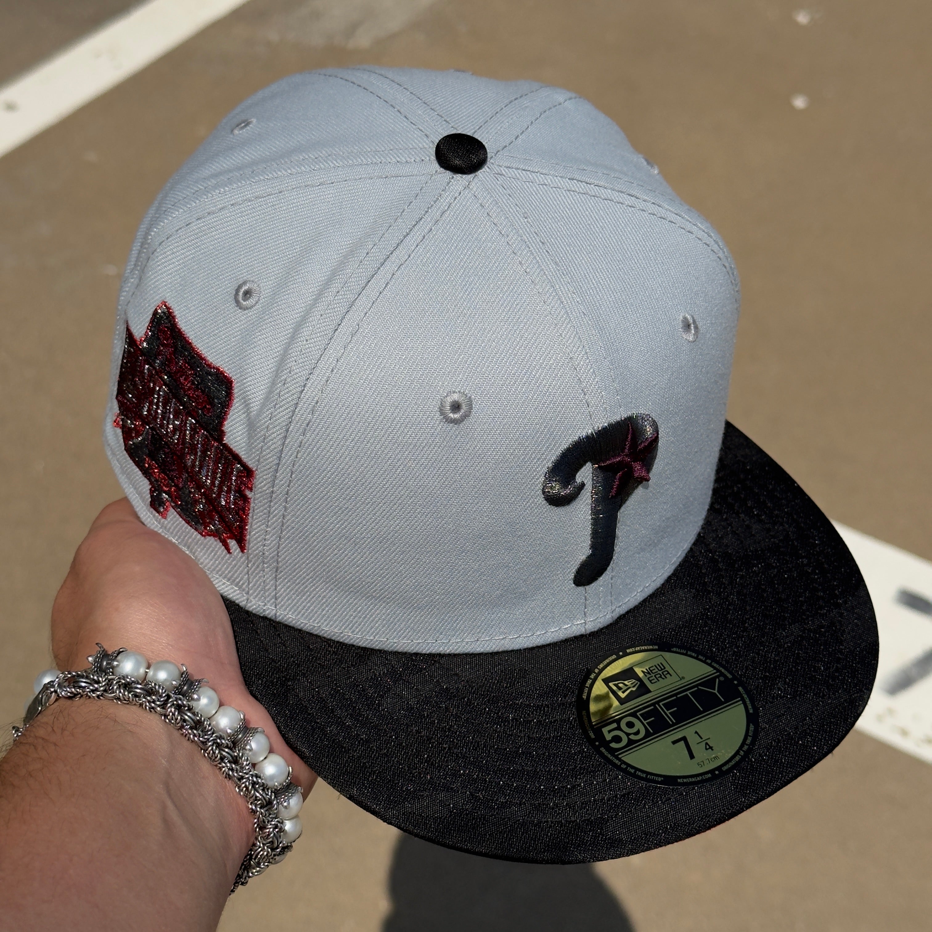 NEW Philadelphia Phillies All Star Game 1996 Black Camo 59FIFTY New Era Fitted Hat